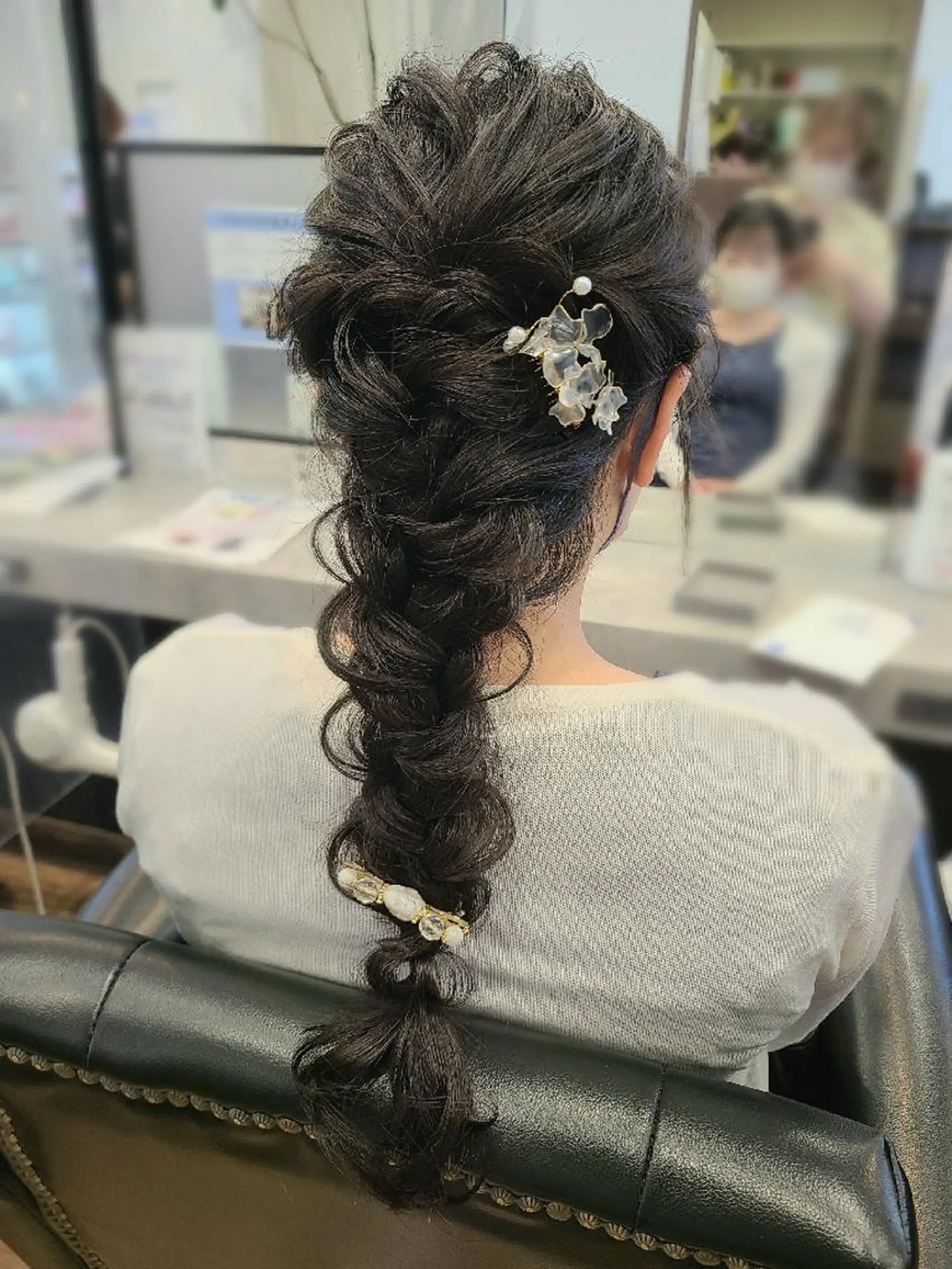 ロング ヘアアレンジ 関口 友菜のヘアスタイル