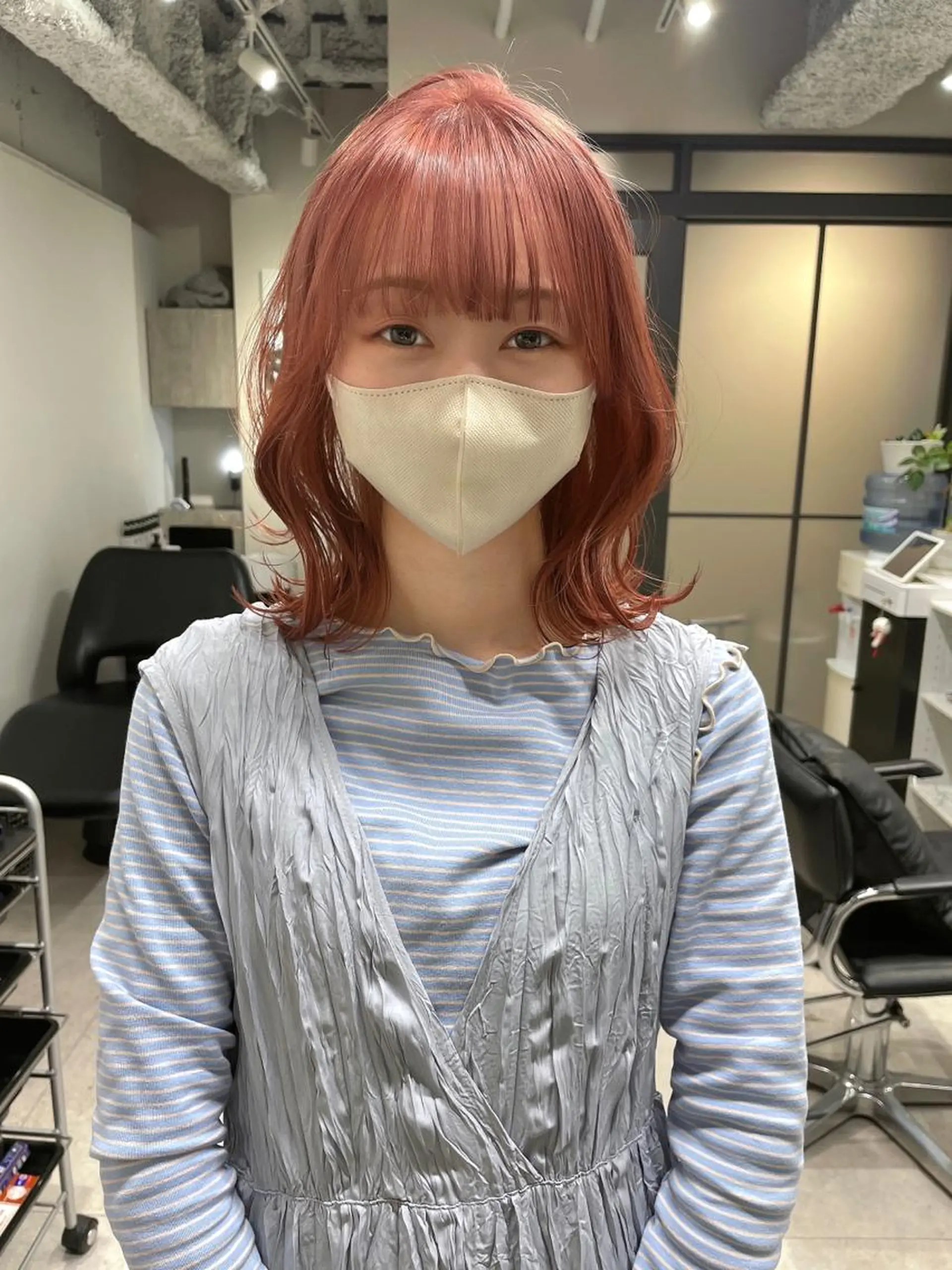 ミディアム 🌸インナーカラー 🌸藤井春華のヘアスタイル
