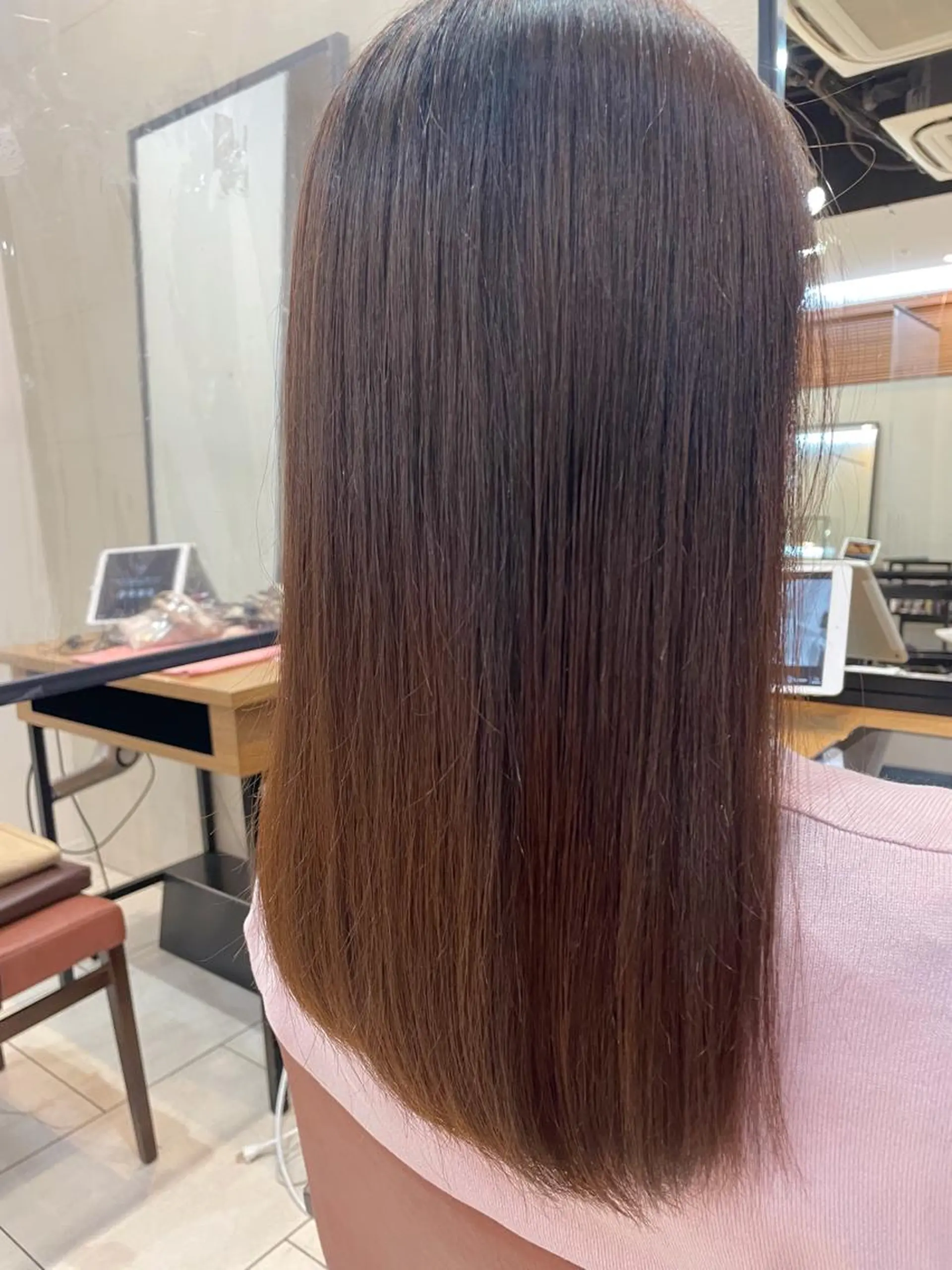 ロング 縮毛矯正 酸性ストレート ボブ/ミディアム 親しみやすさ/さくらのヘアスタイル