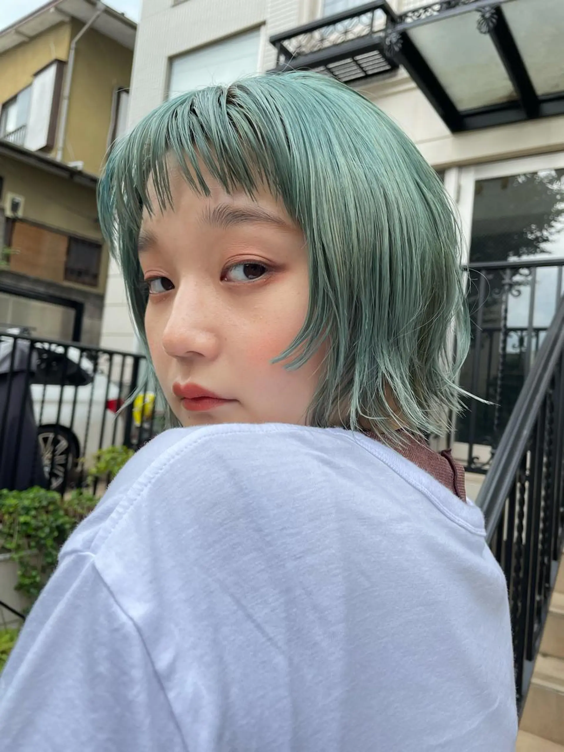 ショート カラー まつ毛パーマ🐏 NANAMIのマツエク・マツパデザイン