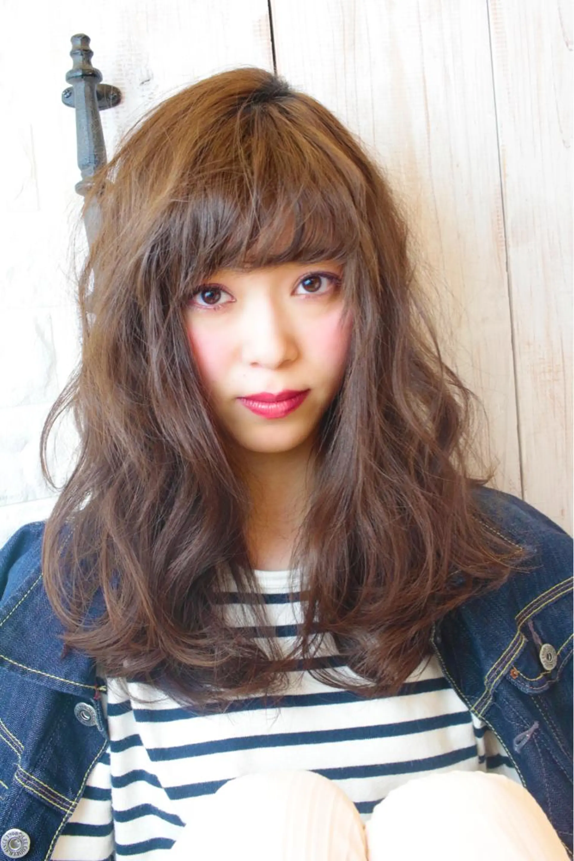 セミロング 中目黒✂︎店長✂︎ TOMOHIROのヘアスタイル