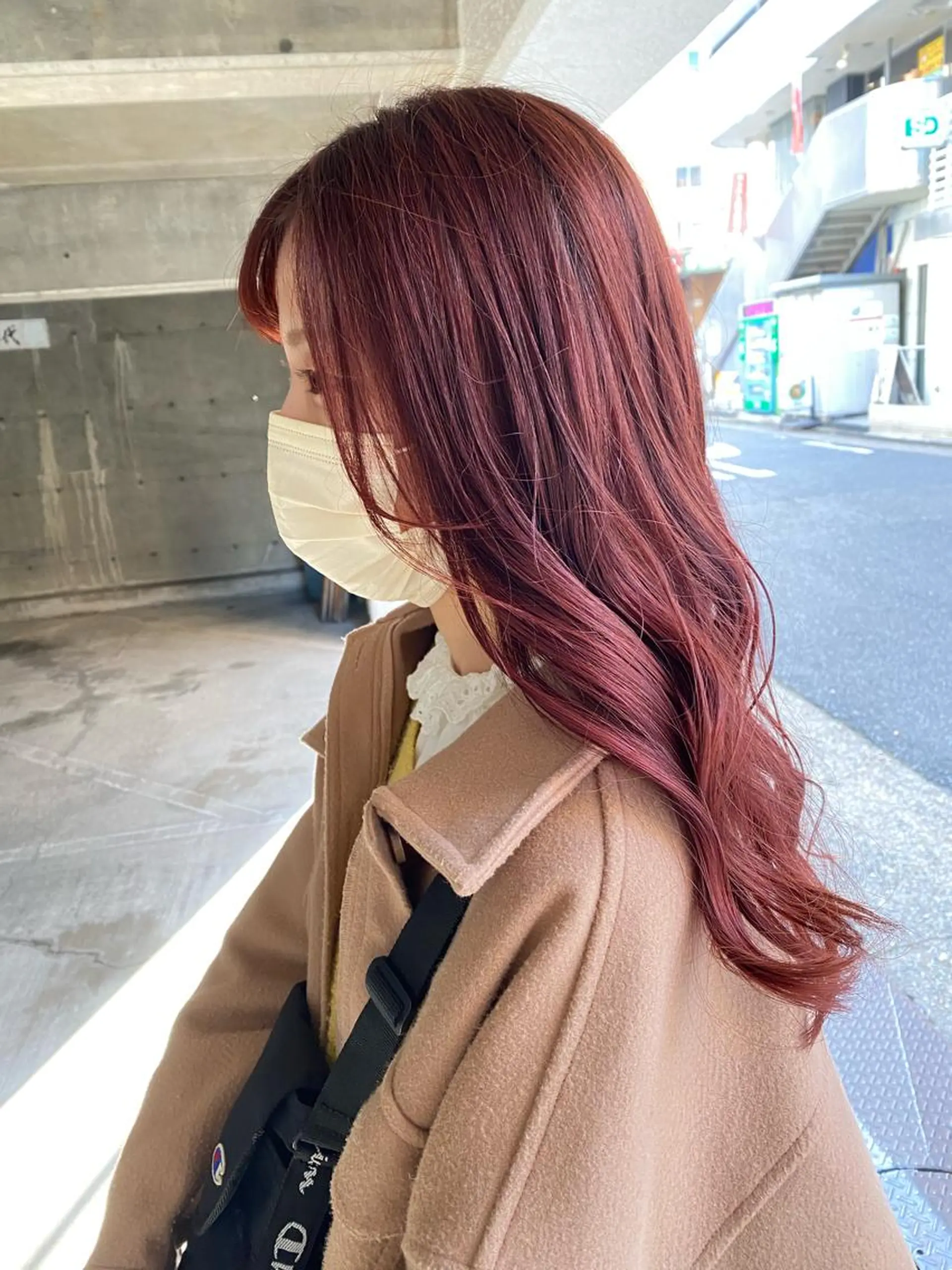 ロング カラー レッドカラー ｲﾁｶﾜ ﾐｵ/ minim hairのヘアスタイル