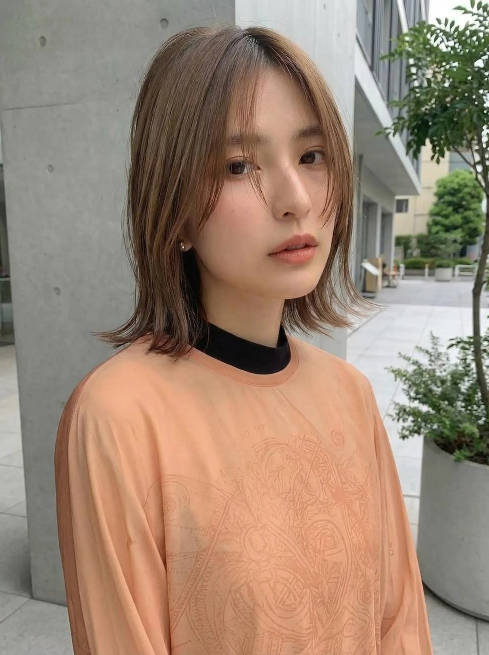 ロング ✨ブリーチなし× 髪質改善⚡新宿駅近のヘアスタイル