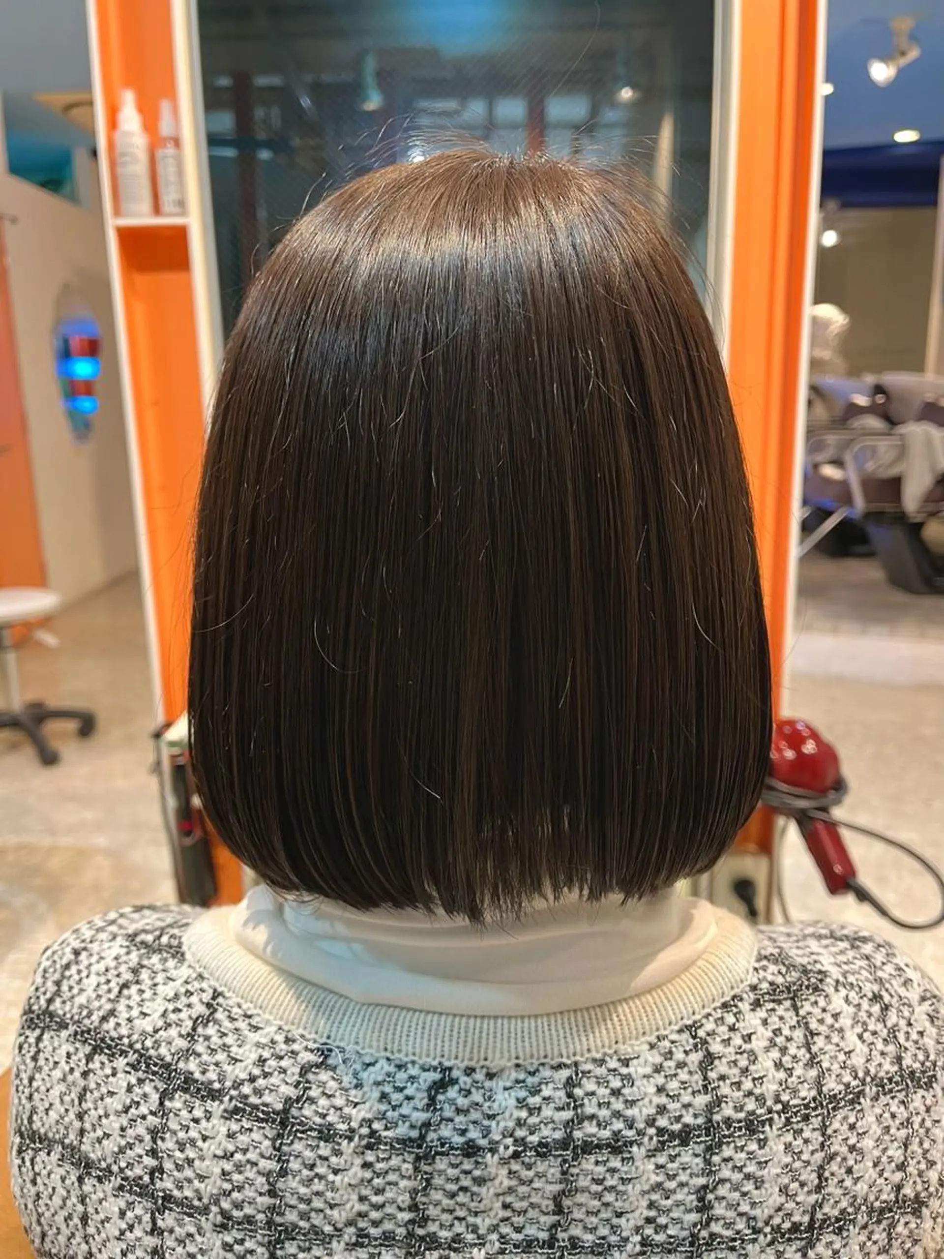 ミディアム カラー ヘアカラー うしだ かおるのヘアスタイル