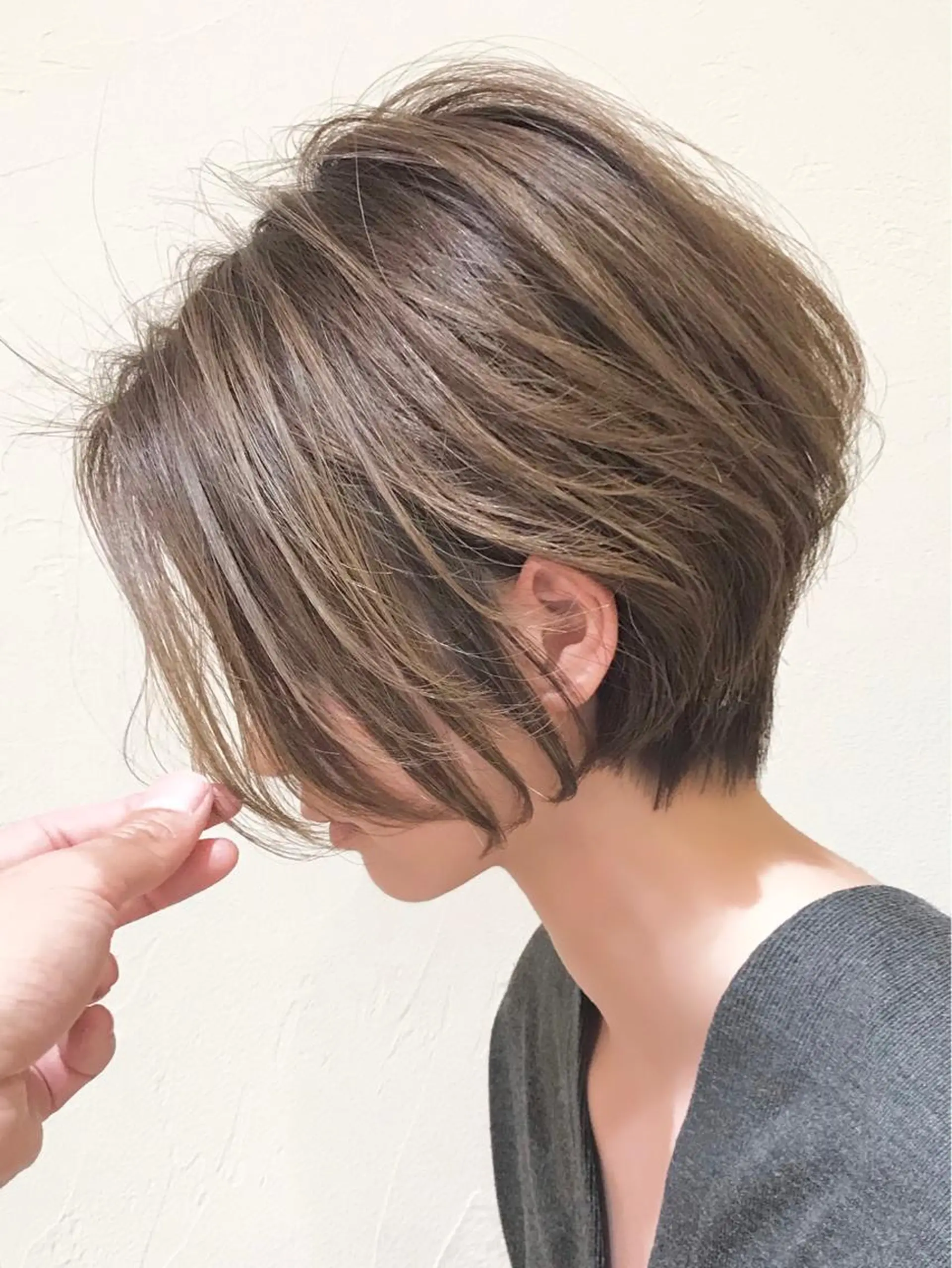 ショート カラー ✨大人ショート特化 /カットモデル/銀座のヘアスタイル