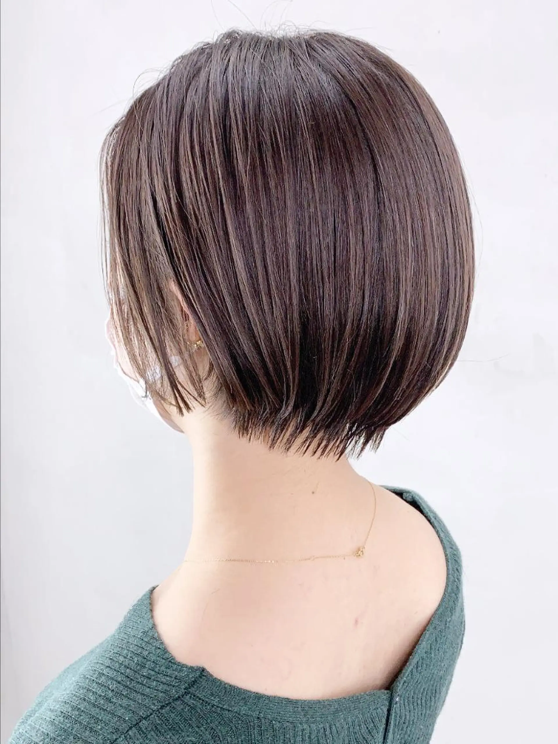 ショート カラー パーマ ヘアアレンジ ショートボブ ボブ ショートヘア ITbyALBUM 浦和店のヘアスタイル