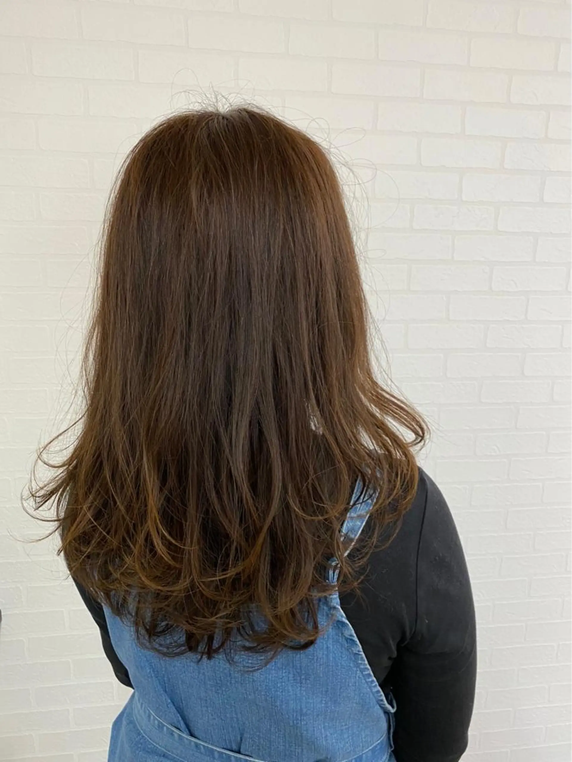 セミロング カラー 🎁無料カットカラー 📷撮影モデル募集✨のヘアスタイル