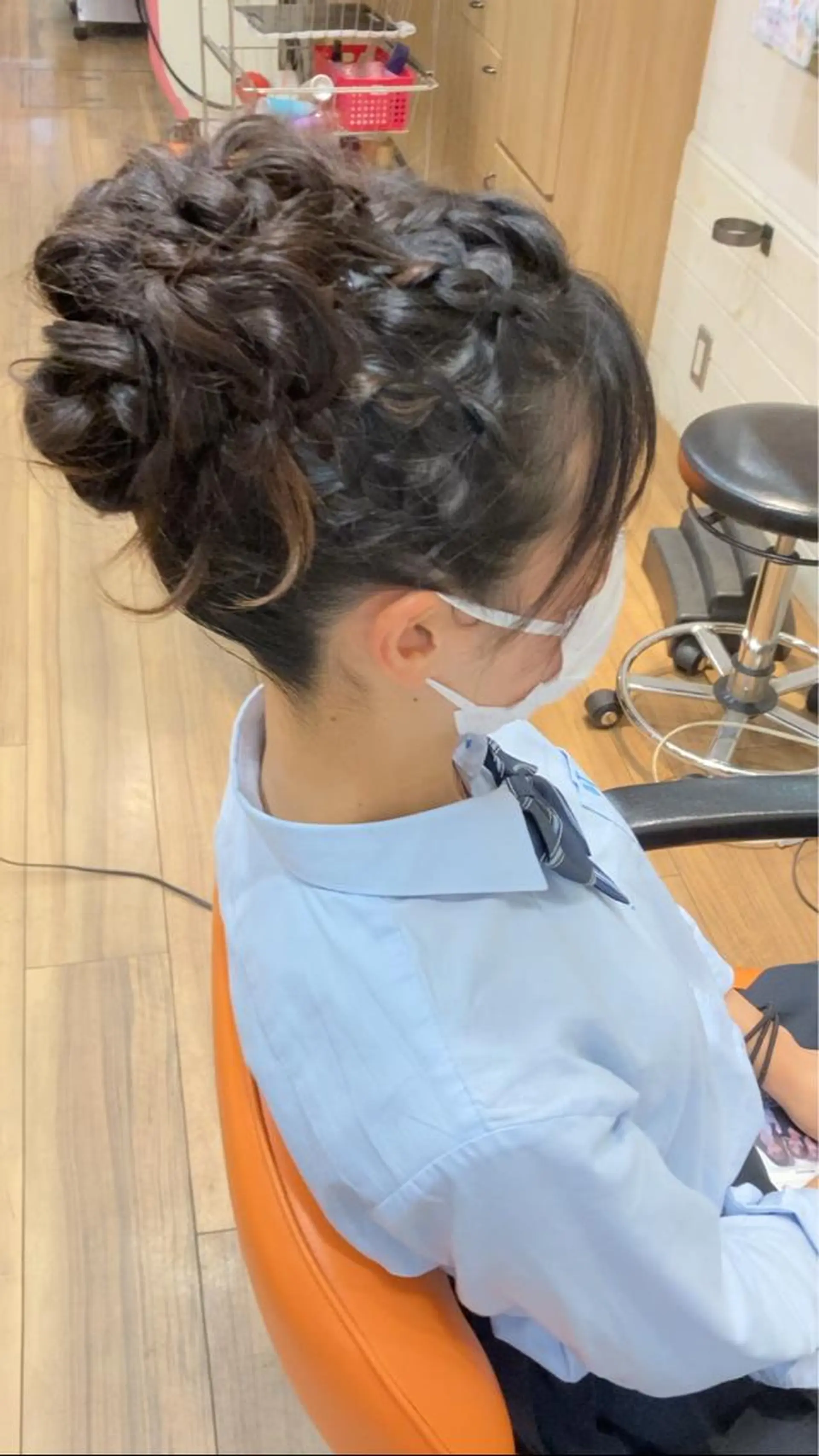 セミロング ヘアアレンジ okuda yuukiのヘアスタイル