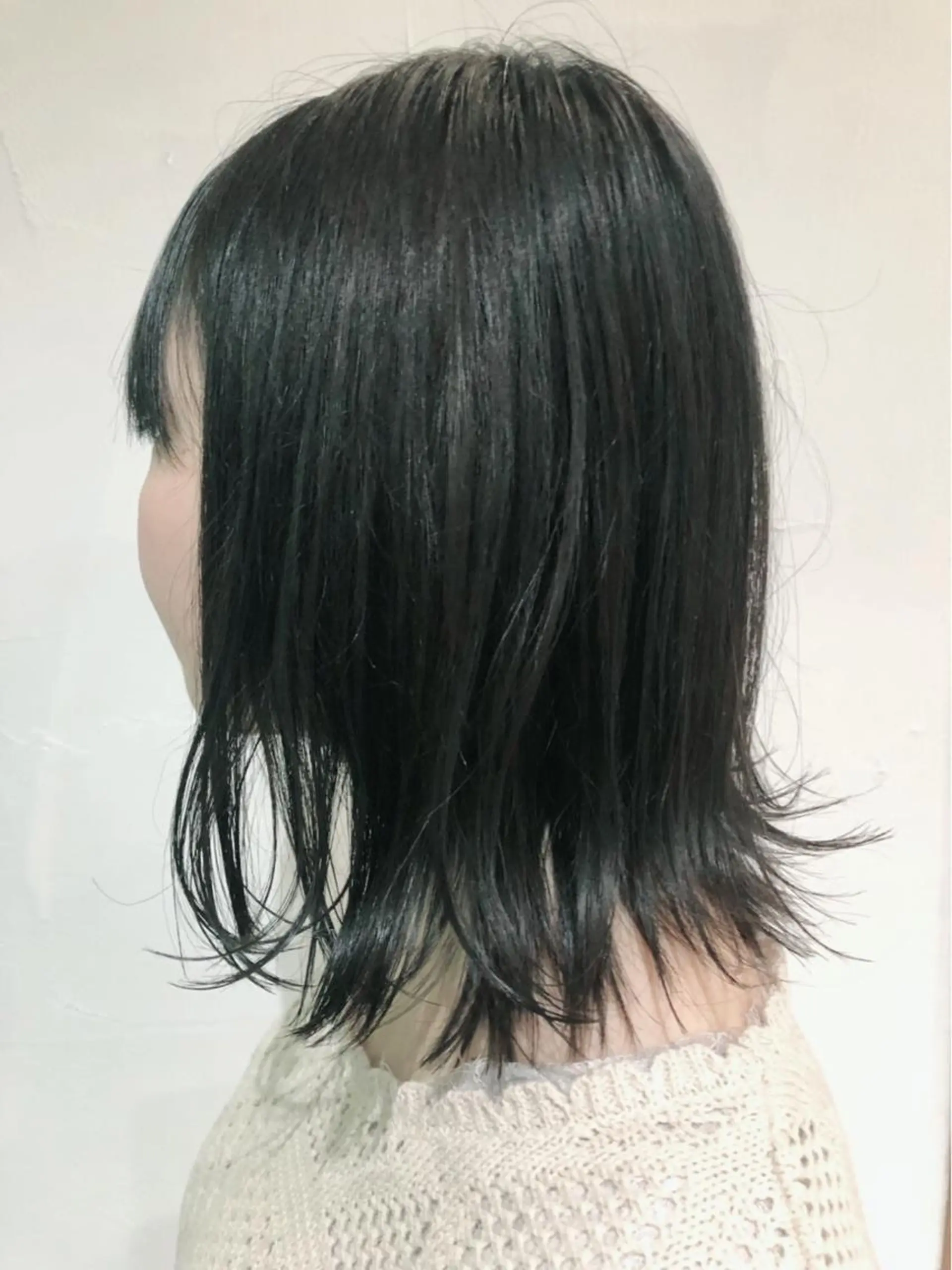 ミディアム 菊池 幹のヘアスタイル