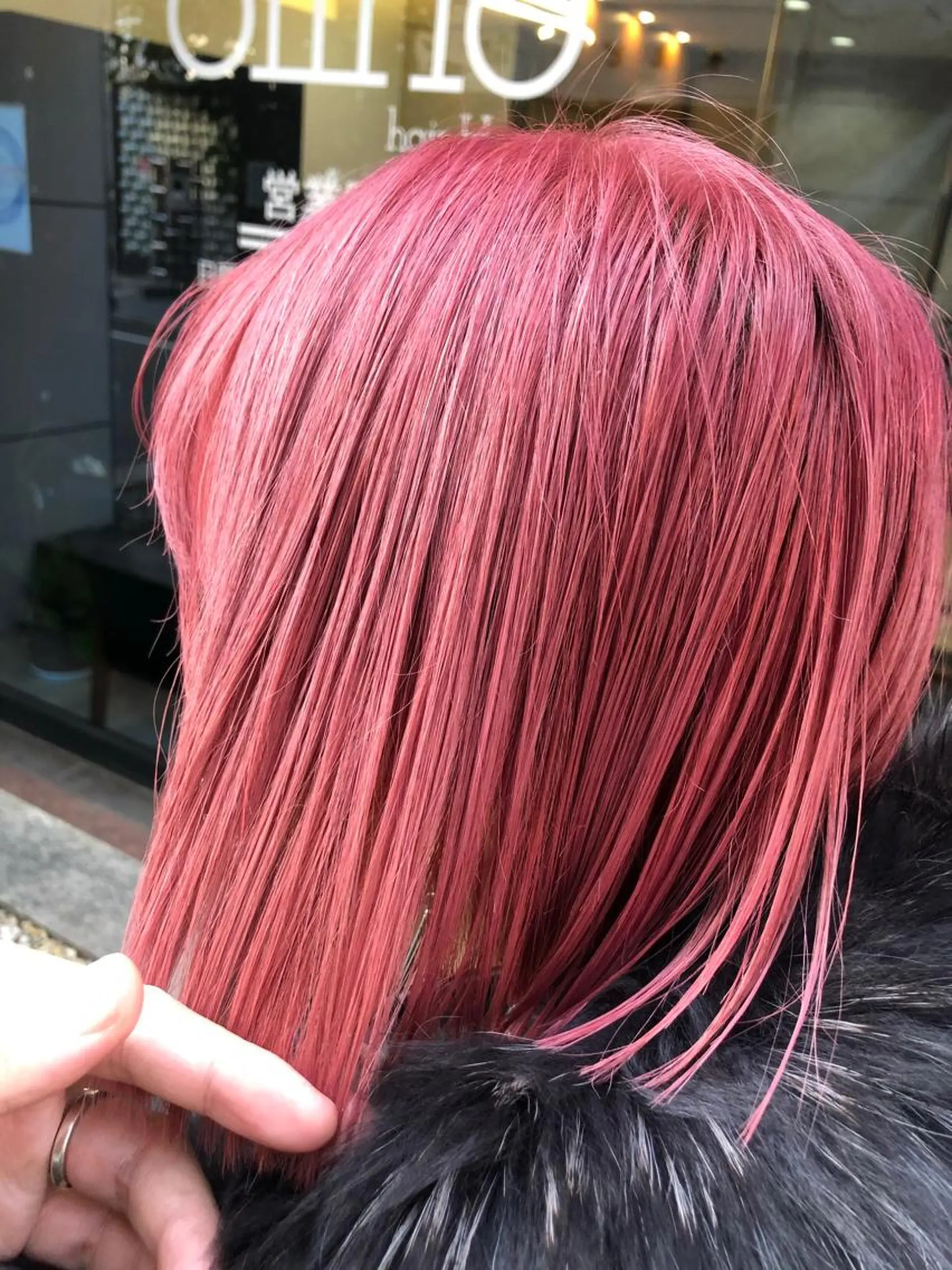 ミディアム カラー olino 【オリノ】西田辺のヘアスタイル