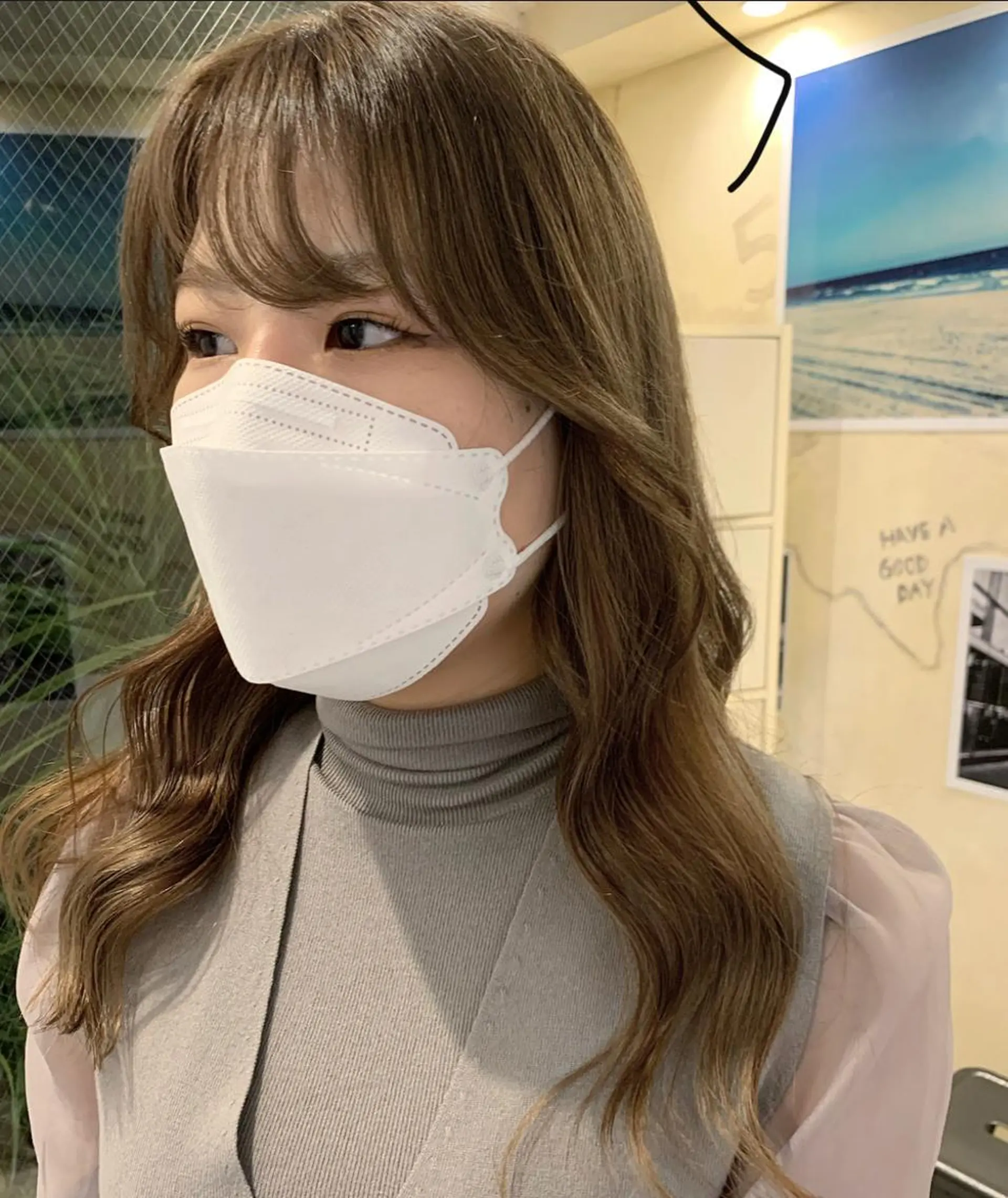 カラー ヤマダ サクラのヘアスタイル