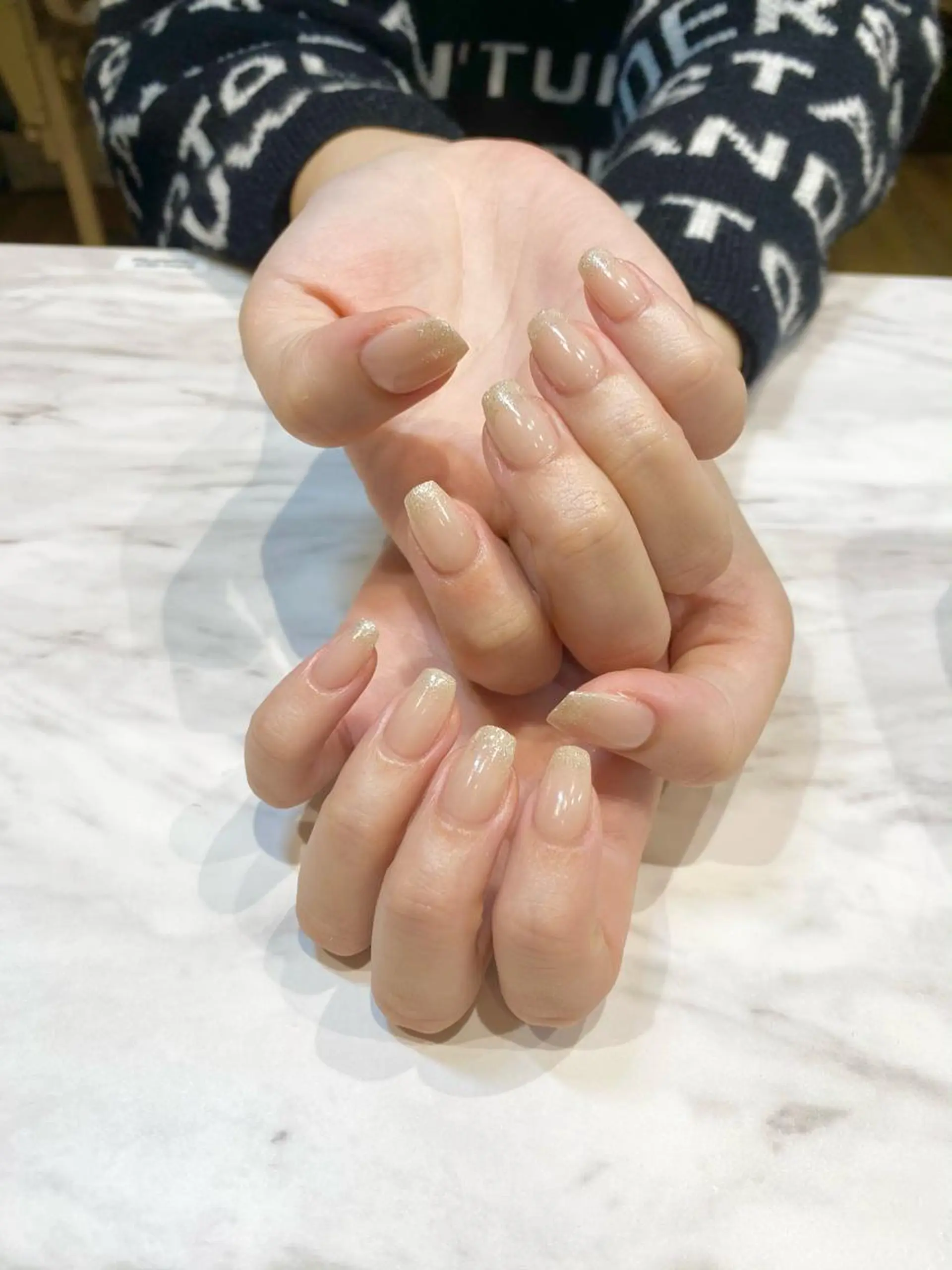 ネイル ショートネイル レイヤーカット/ 髪質改善/羽柴りくのヘアスタイル