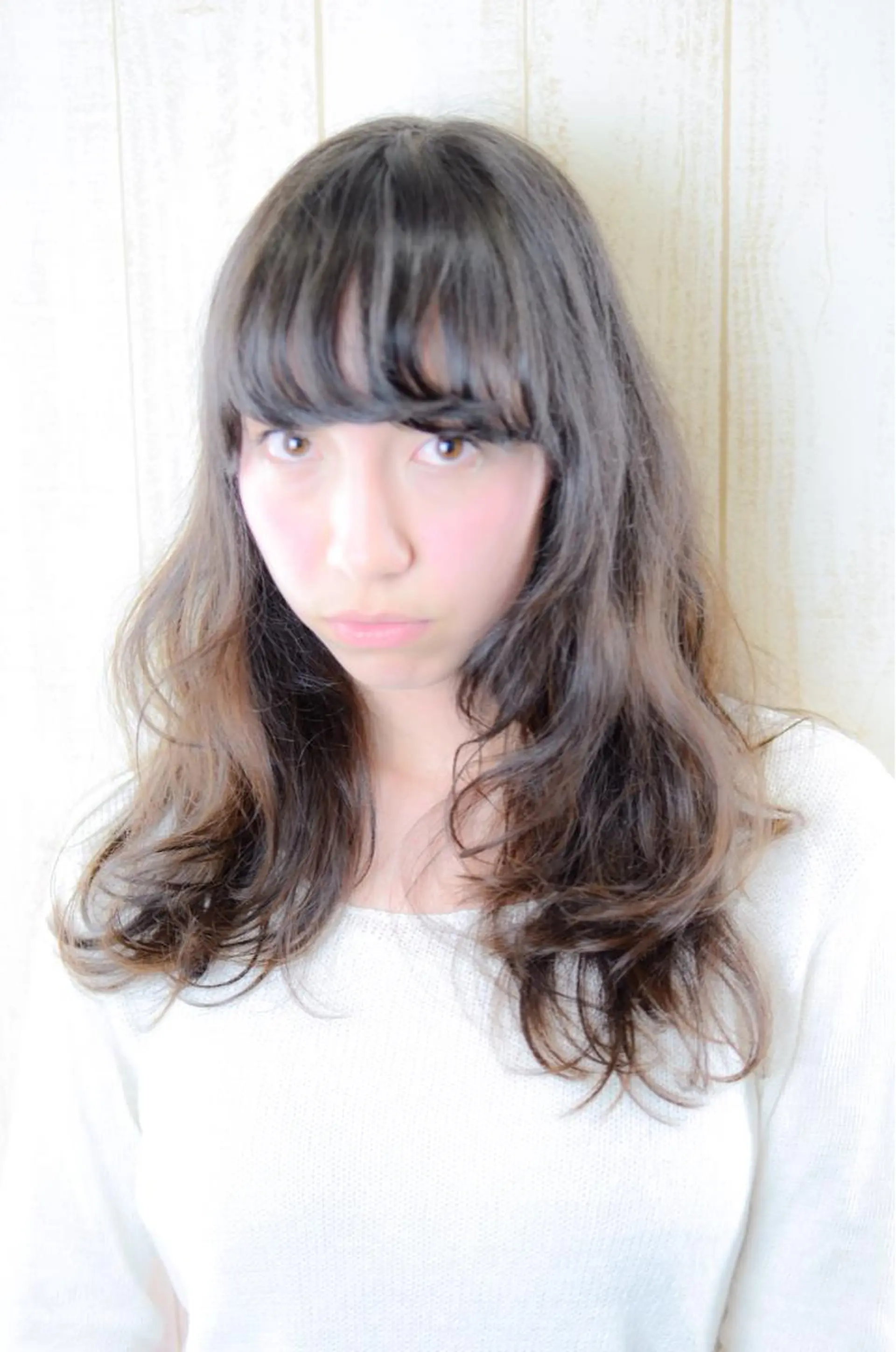 セミロング Campus キャンパスのヘアスタイル