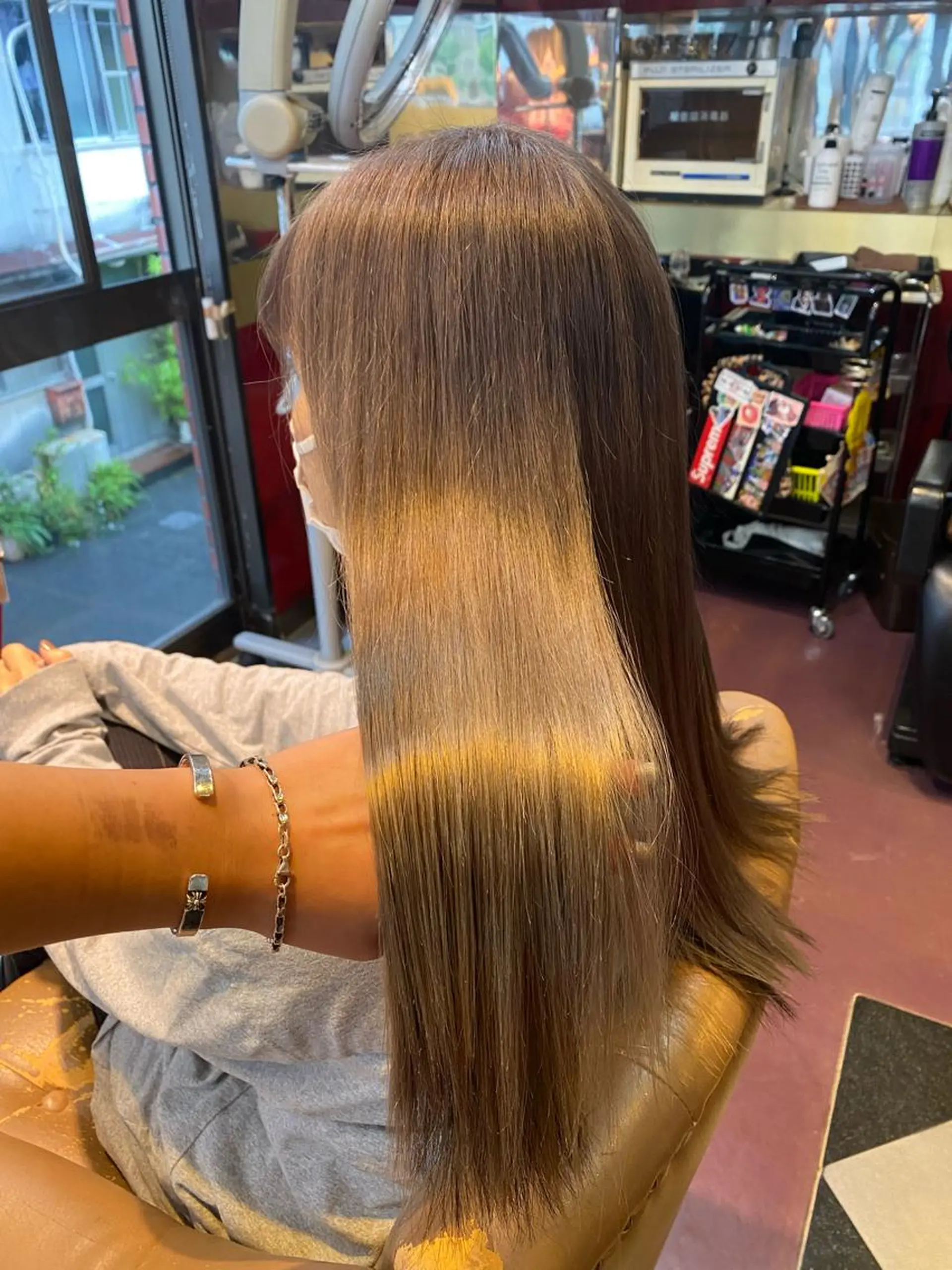 ロング カラー ブリーチ トリートメント トリートメント 横浜ロングミディアム レイヤー/ 平林侑馬のヘアスタイル