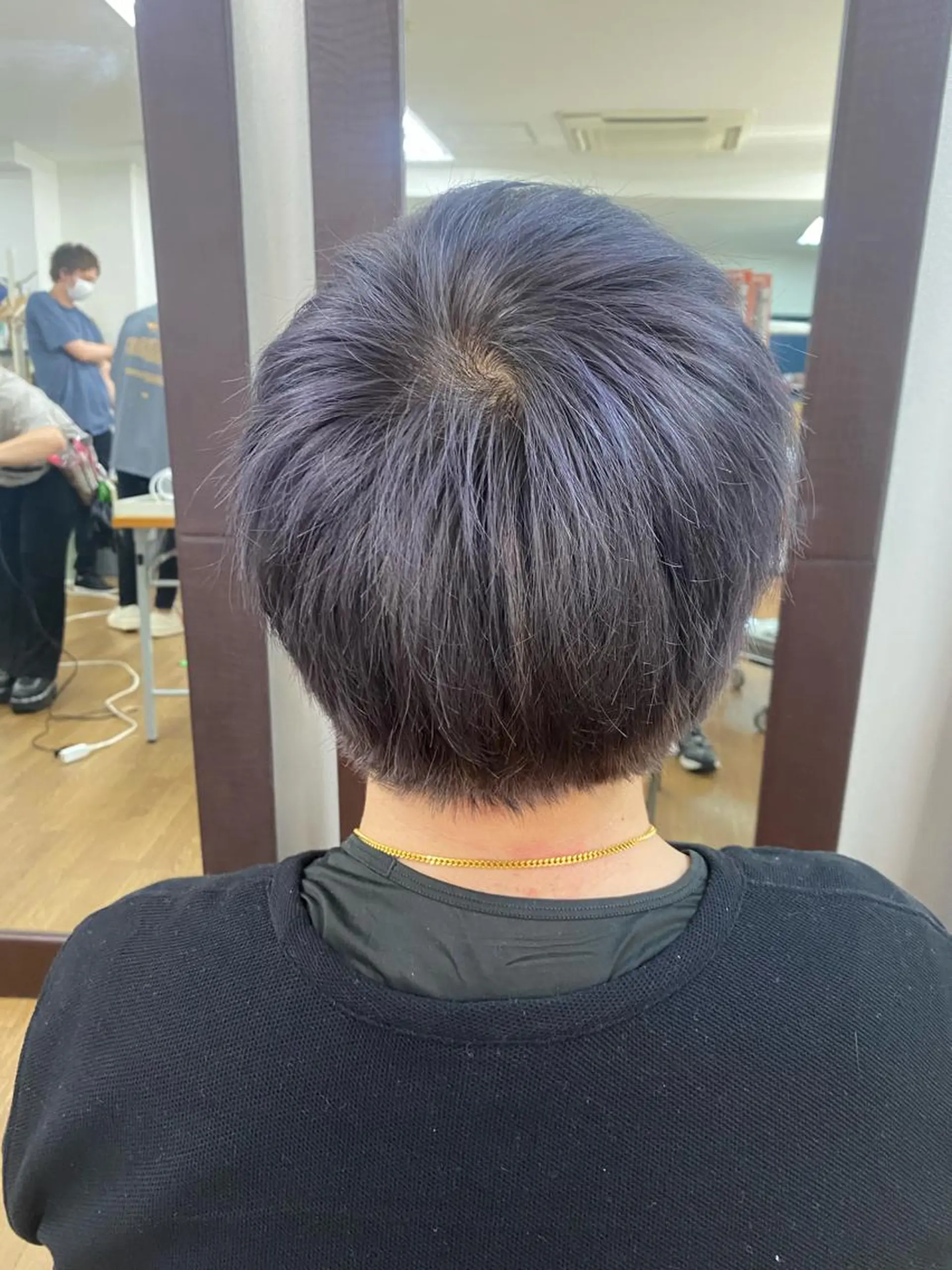 ショート メンズ くせ毛多毛特化 高橋　淳のヘアスタイル