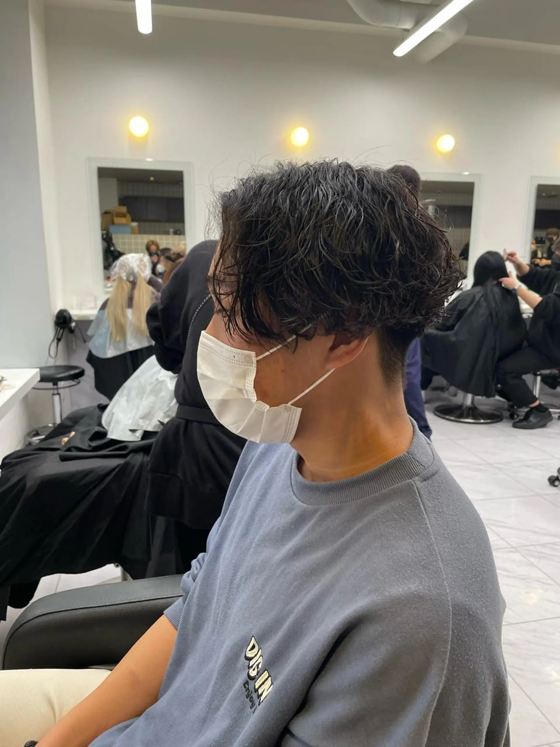 ショート カラー パーマ ヘアアレンジ メンズ 🔷横浜/メンズ TAKUMI🔷のヘアスタイル