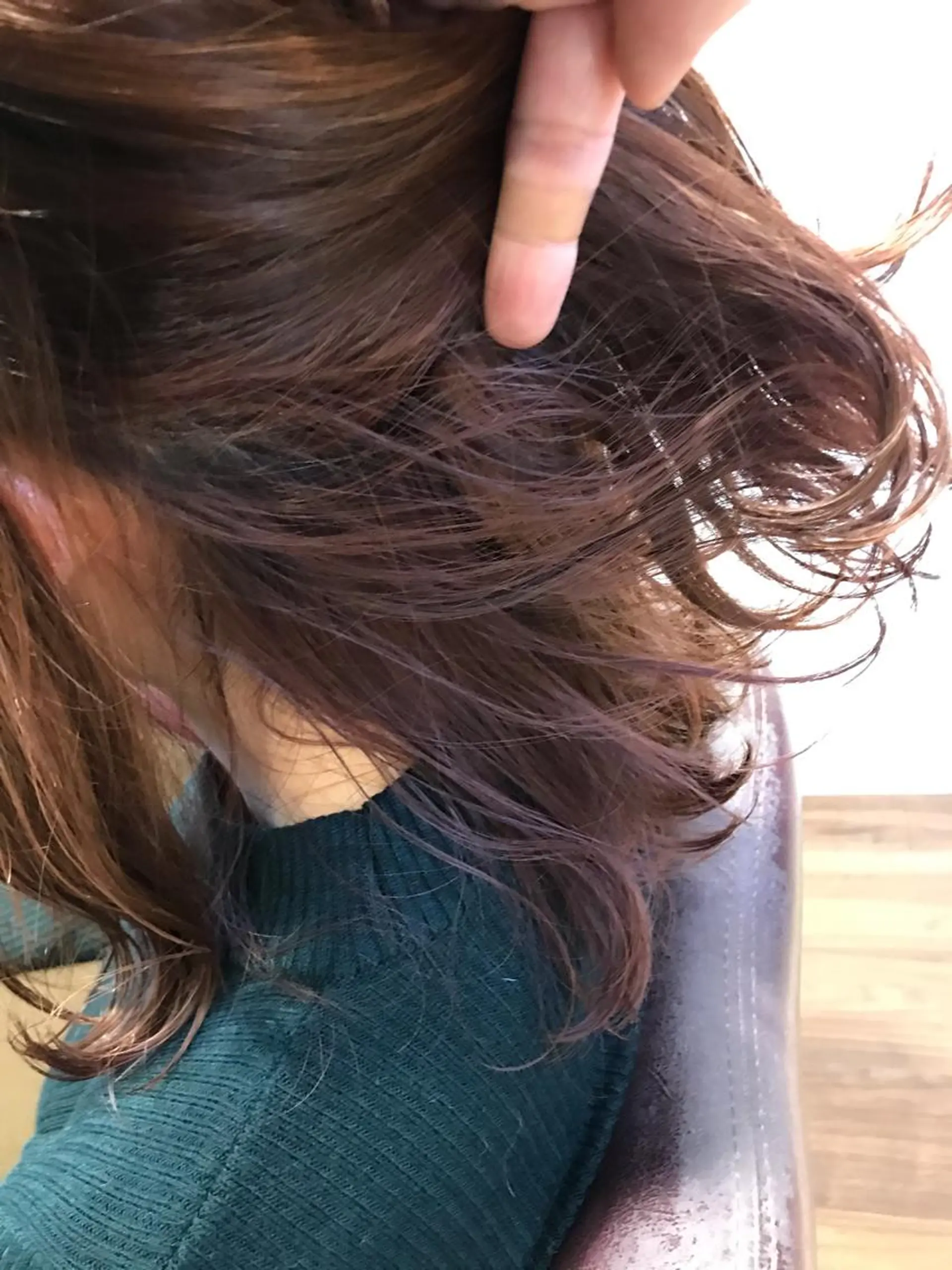 ミディアム カラー 松崎 崇のヘアスタイル