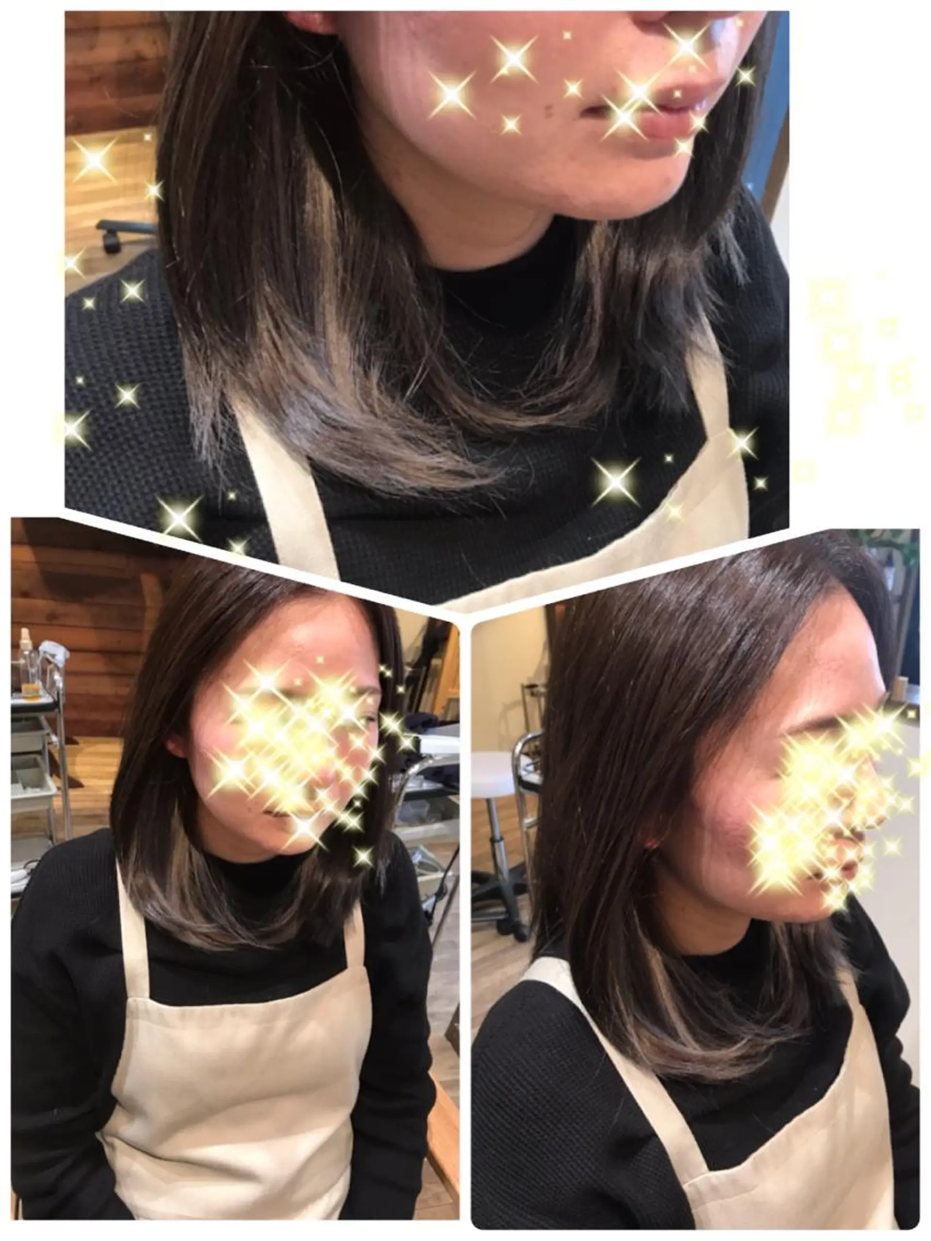 セミロング カラー Ray hair 春日部のヘアスタイル