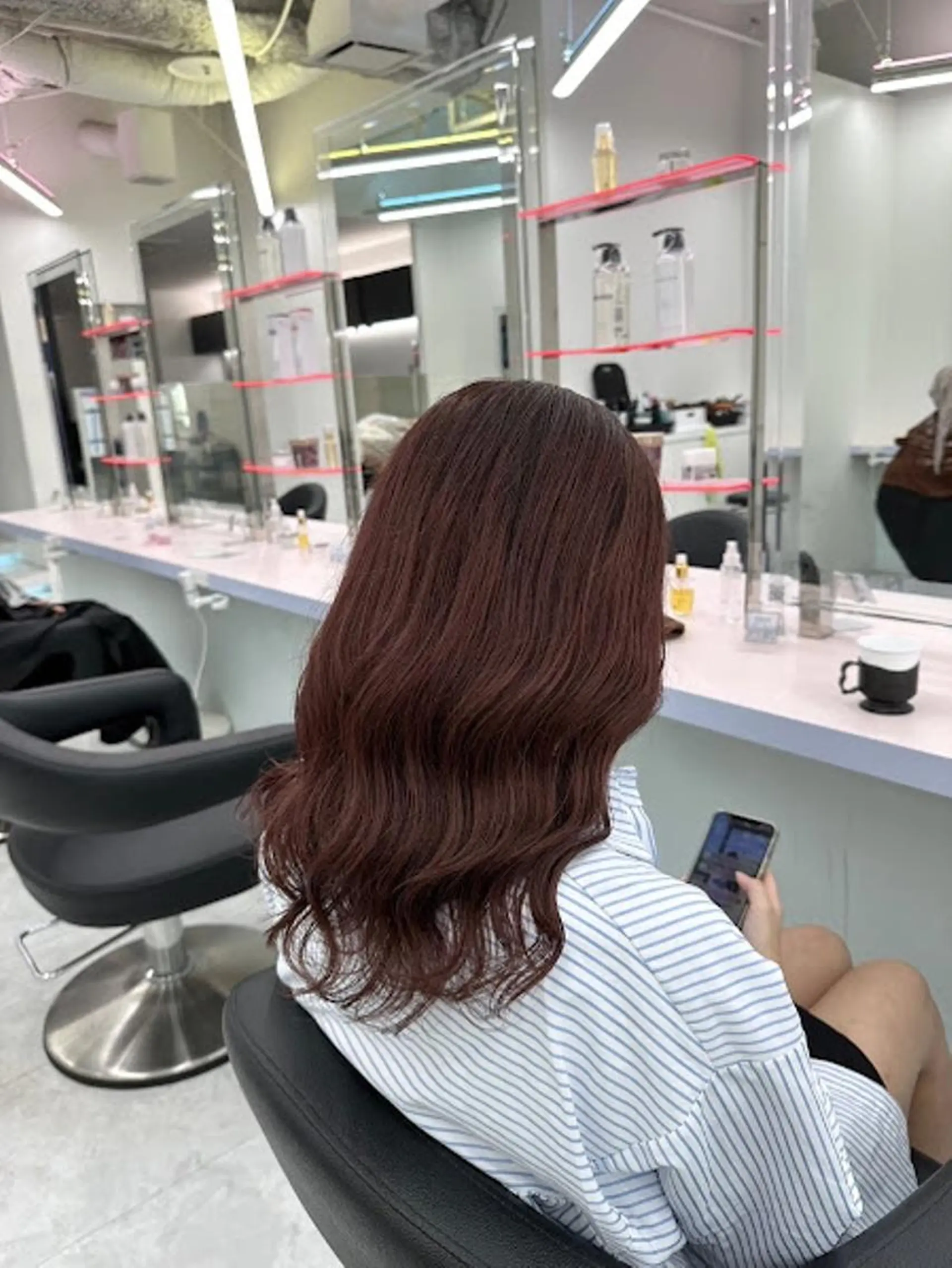 カラー 🪞official FRUITS渋谷🩰のヘアスタイル