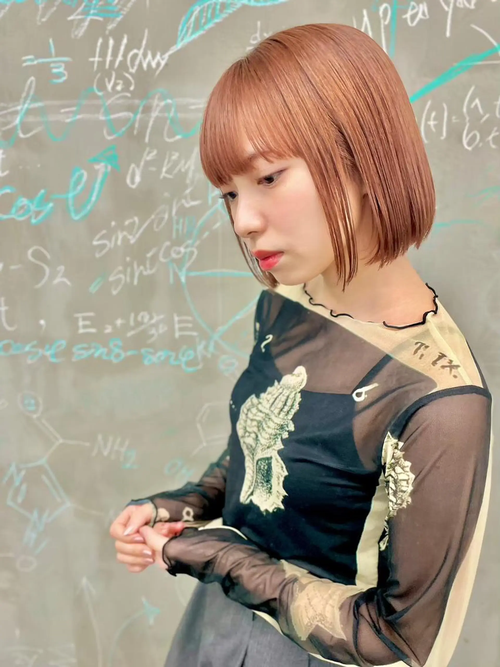 ショート カラー カット ヘアカラー トリートメント 💚Forest Mirror💚のヘアスタイル