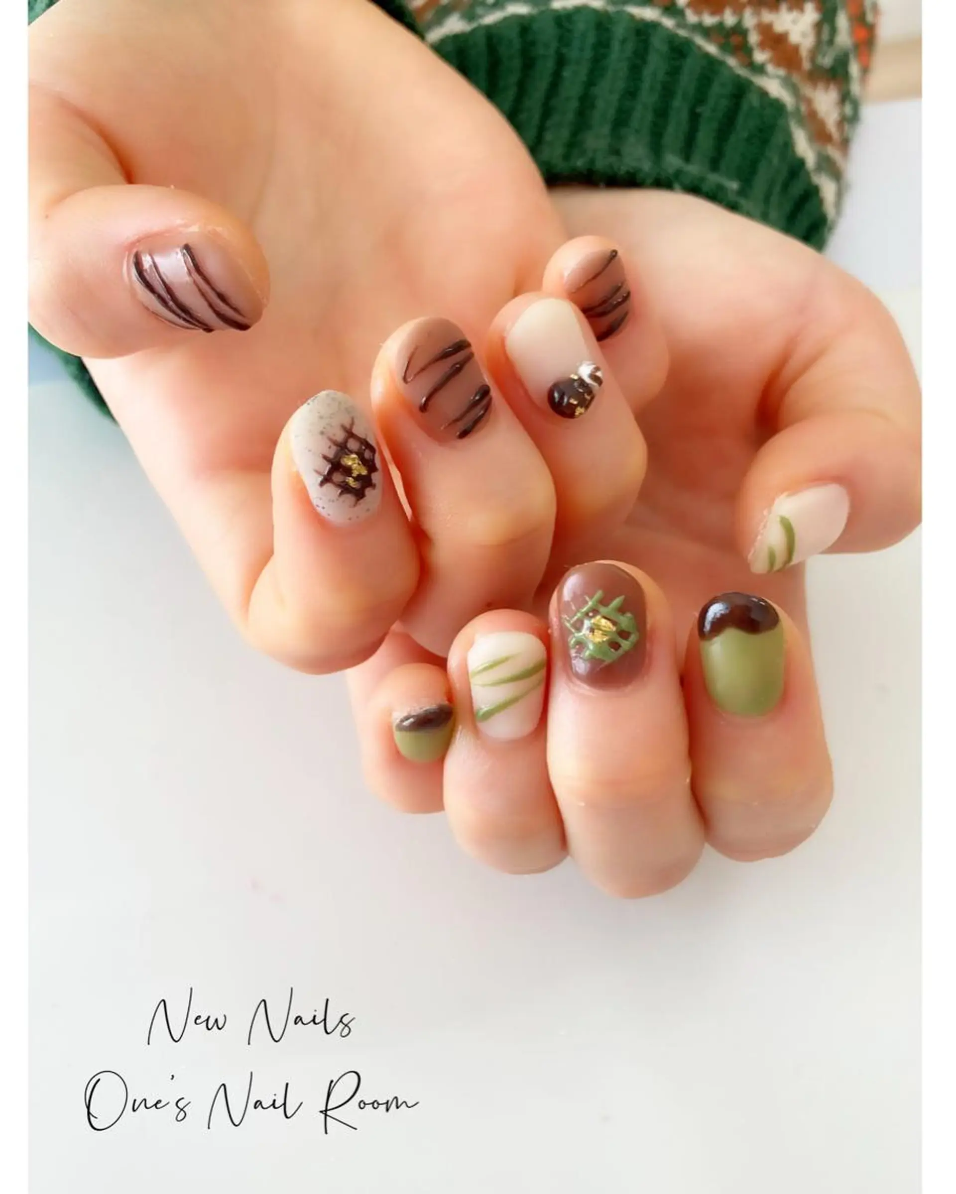 ネイル ハンドネイル One's Nail Roomのネイルデザイン