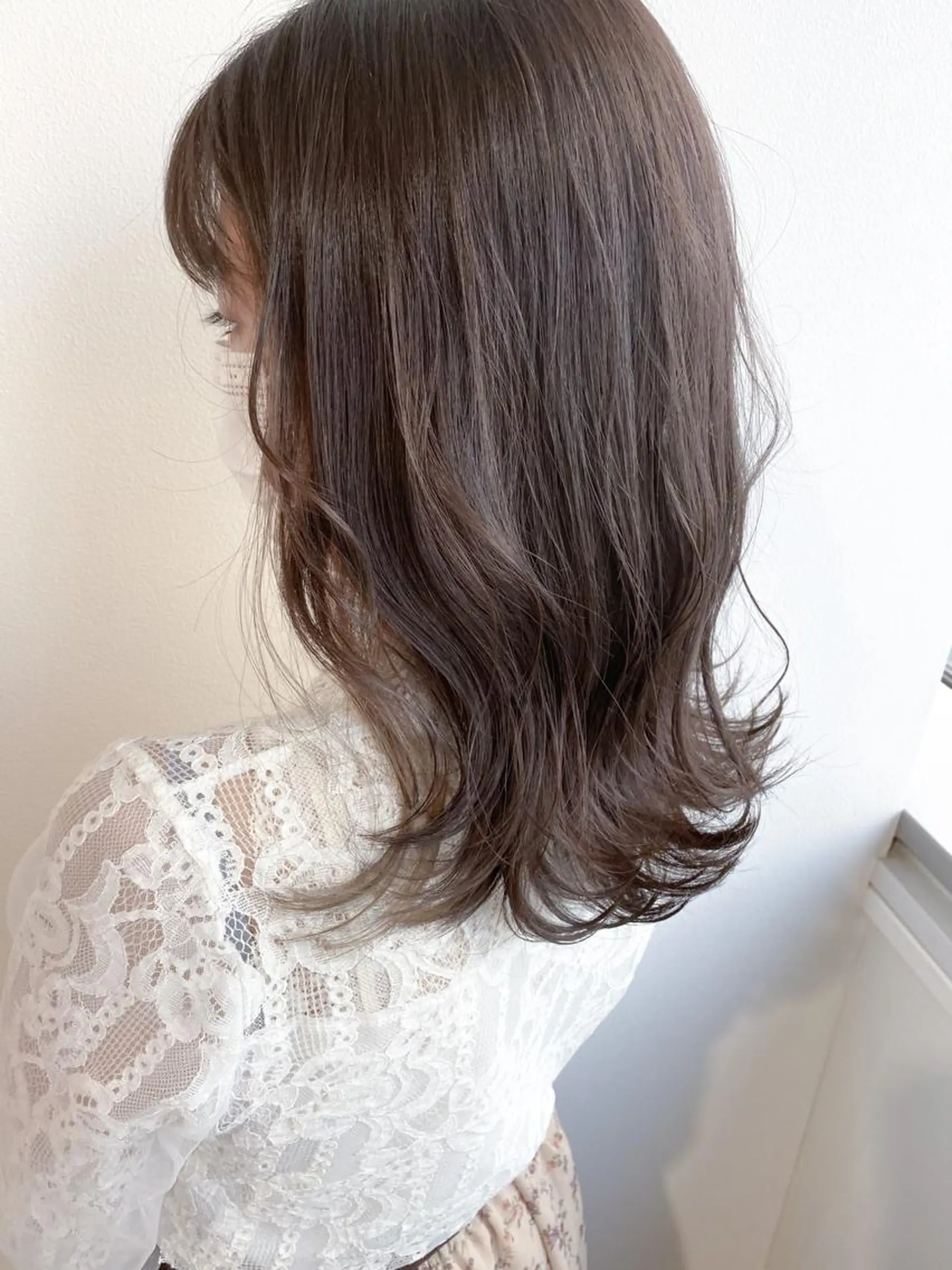 セミロング カラー ベージュカラー カット ヘアカラー トリートメント Meena by urban所属・丹羽 隼人/髪質改善 /韓国ヘア🇰🇷のヘアスタイル