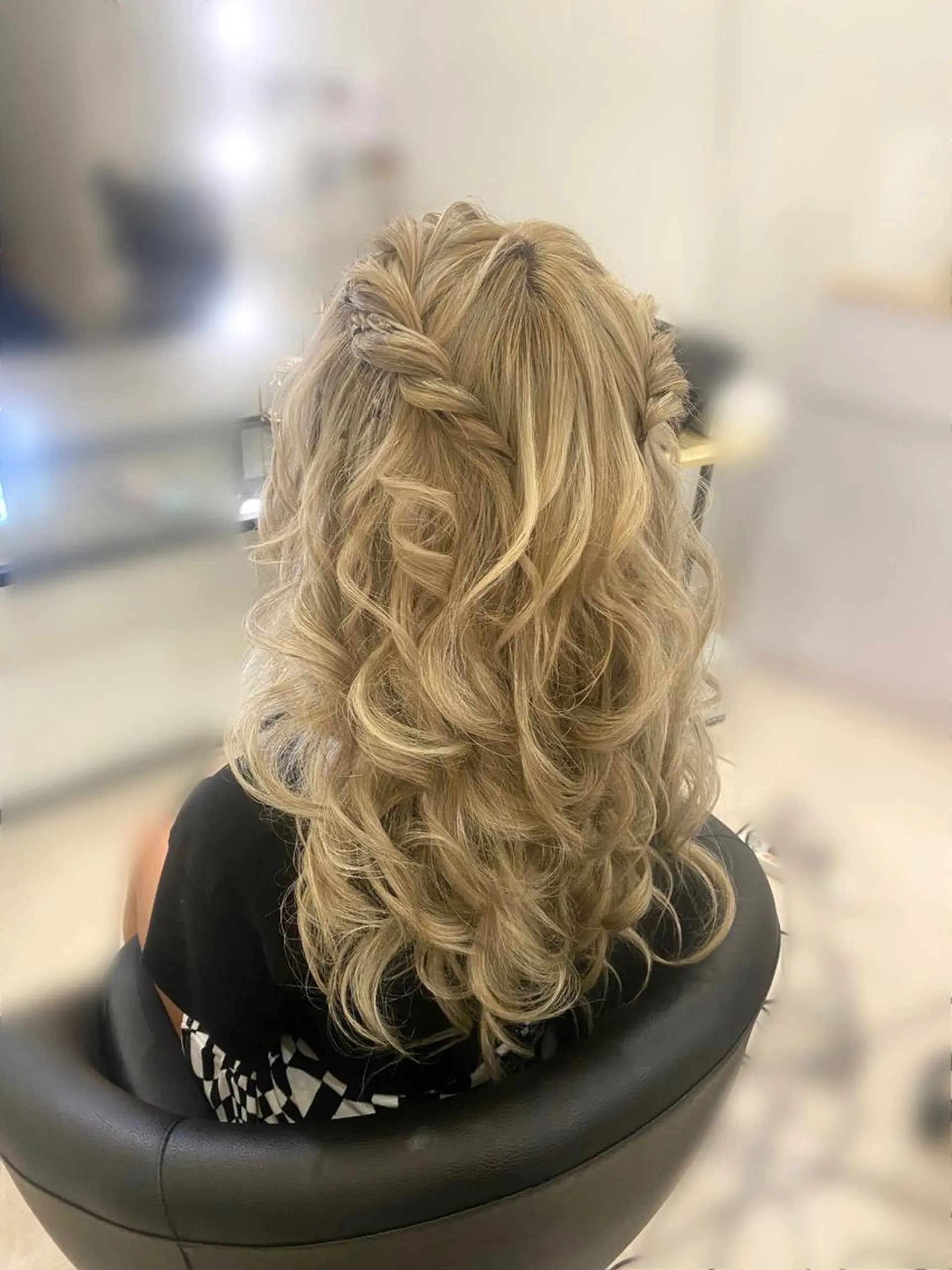 ロング ヘアアレンジ エクステ ヘアセット Mikazuki オーナーTeradaのマツエク・マツパデザイン