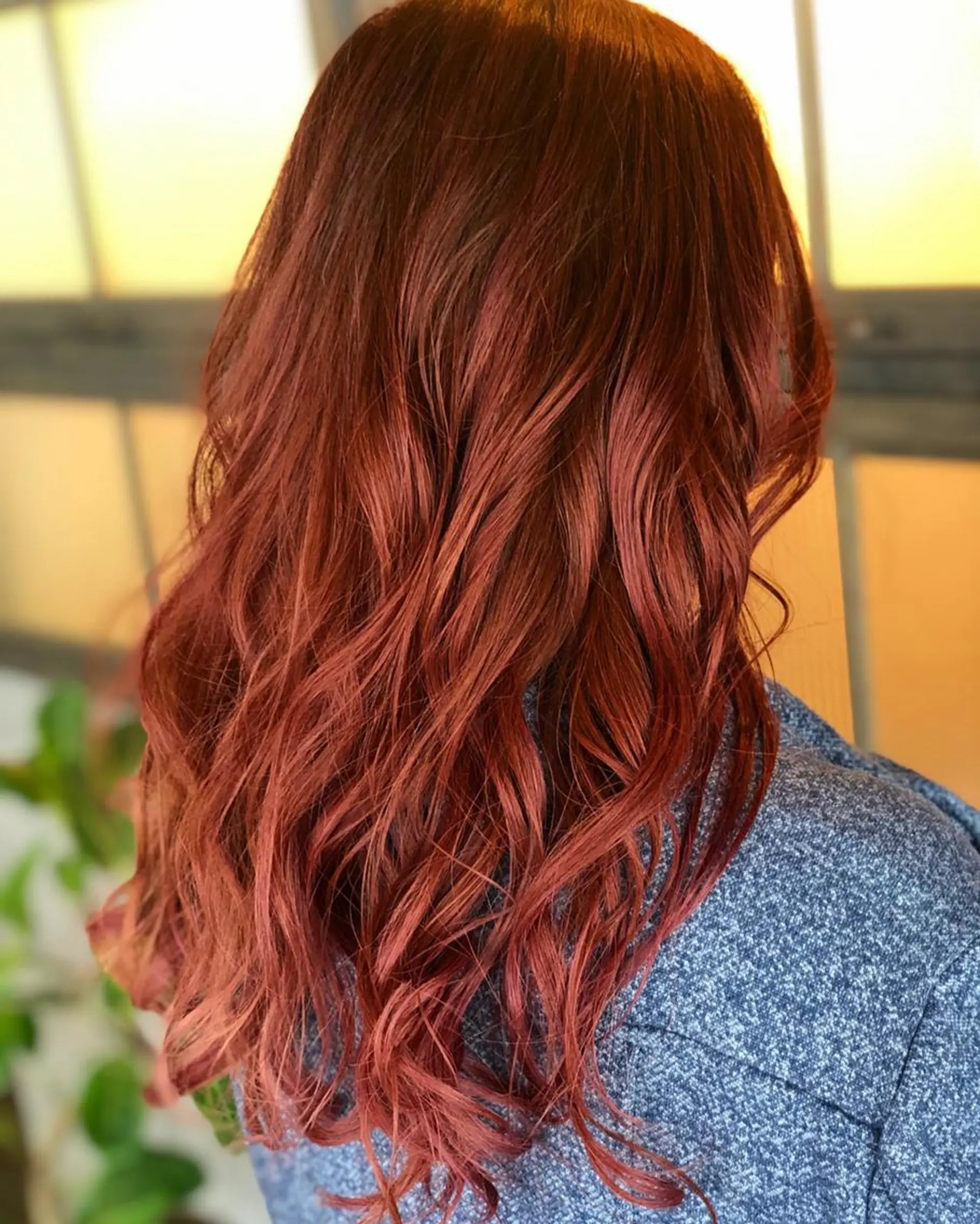 カラー ロング 個室型美容室san 都賀店のヘアスタイル