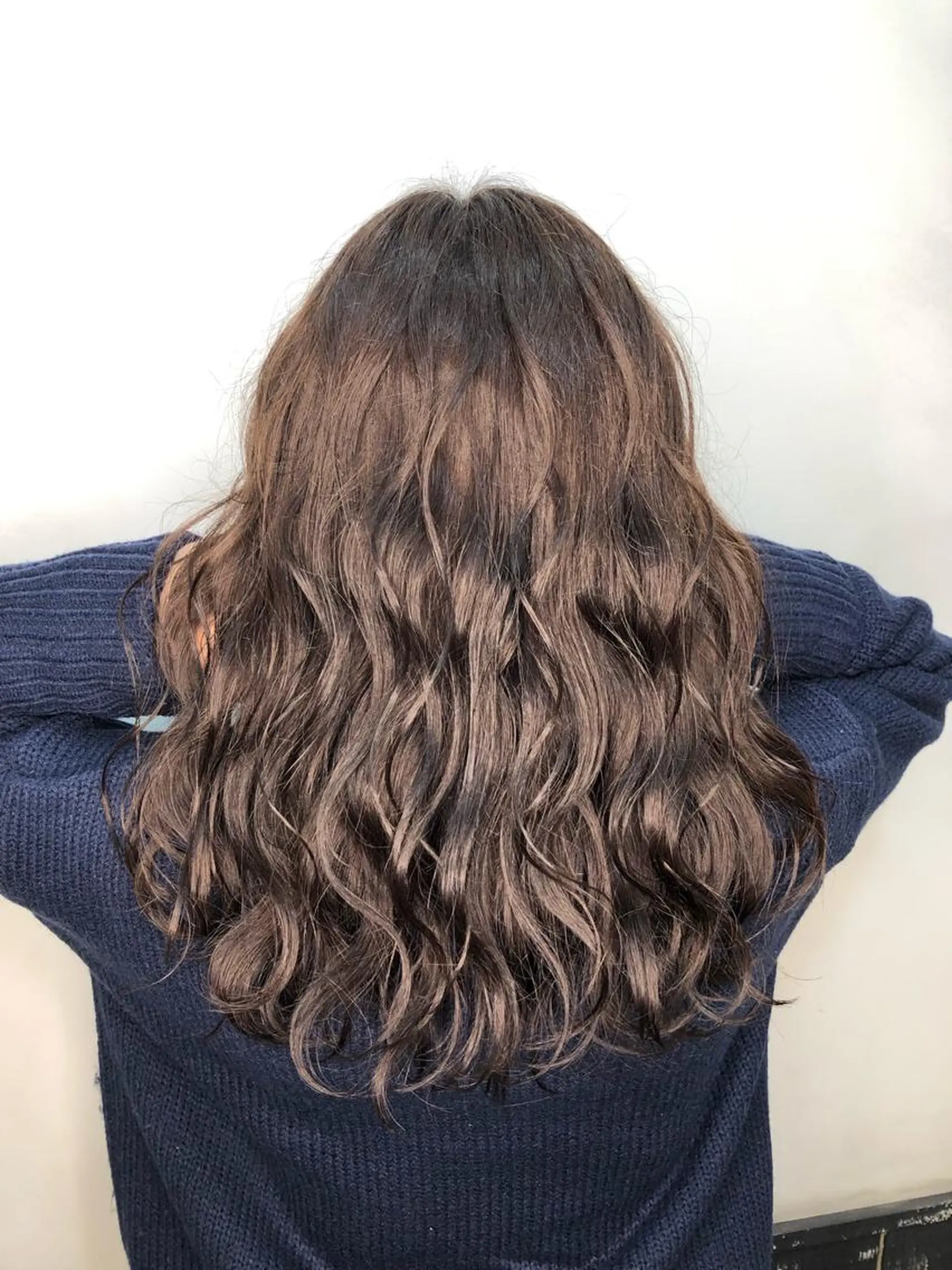 セミロング カラー ブルーカラー ブラウンカラー 透明感カラー バイオレットカラー 美髪矯正 🌈髪質改善 山下のヘアスタイル