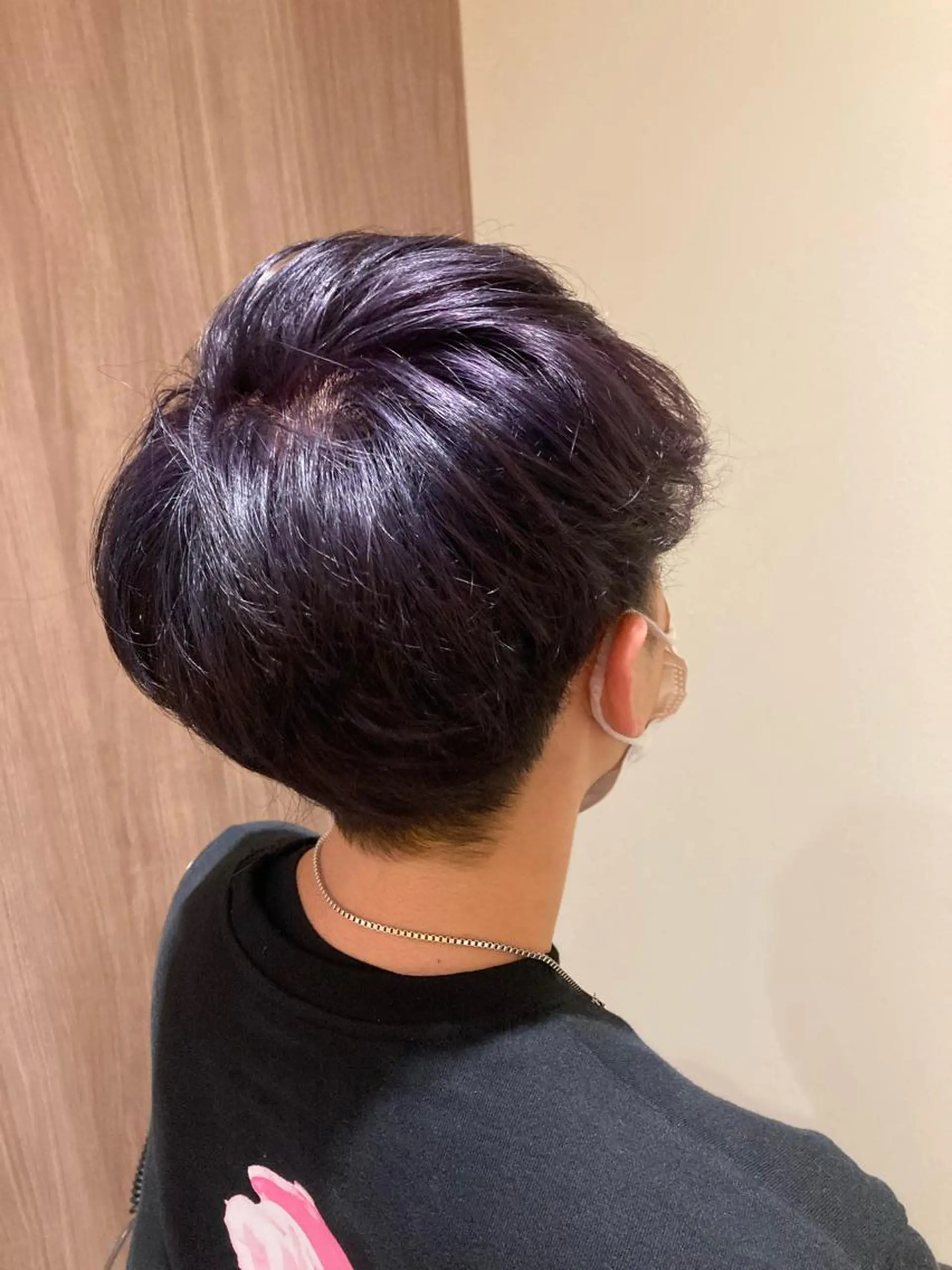 カラー ブリーチ バイオレットカラー 野村 ゆいのヘアスタイル