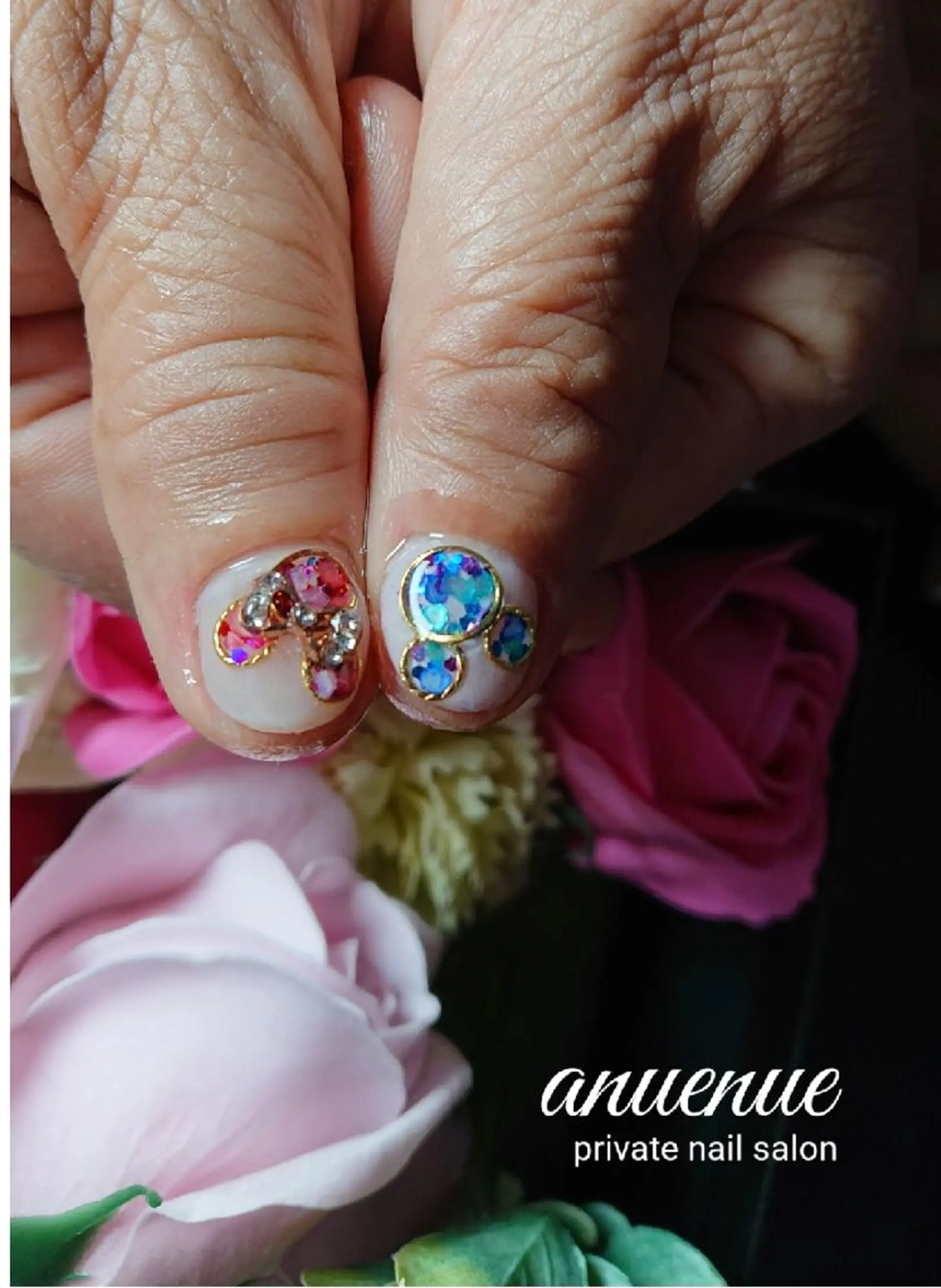 ネイル ハンドネイル ハンドケア anuenu eのネイルデザイン