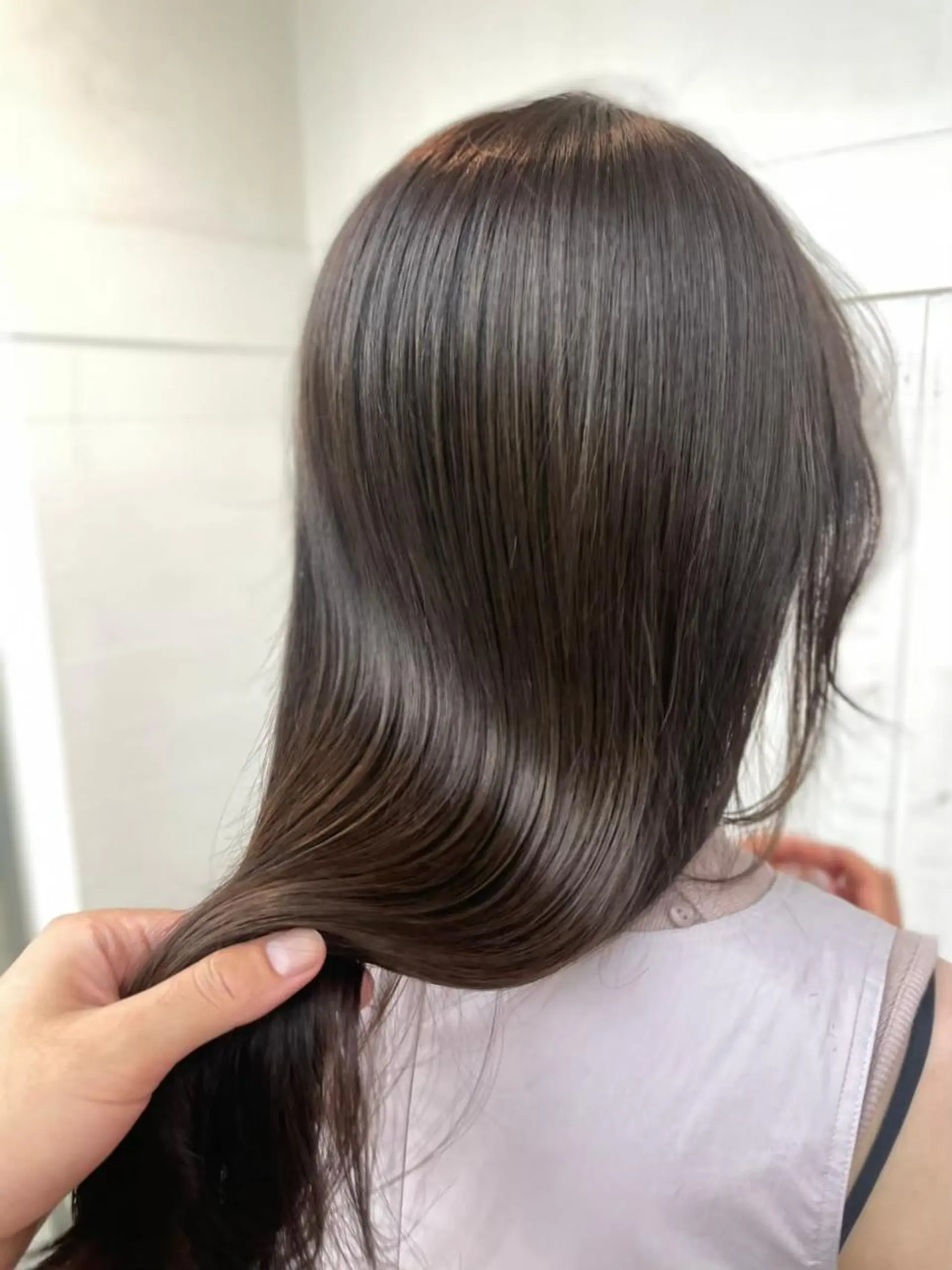 ロング カラー ブリーチ ケアブリーチ ダブルカラー イヤリングカラー ハイライトカラー カット パーマ N°sopo 札幌大通のヘアスタイル