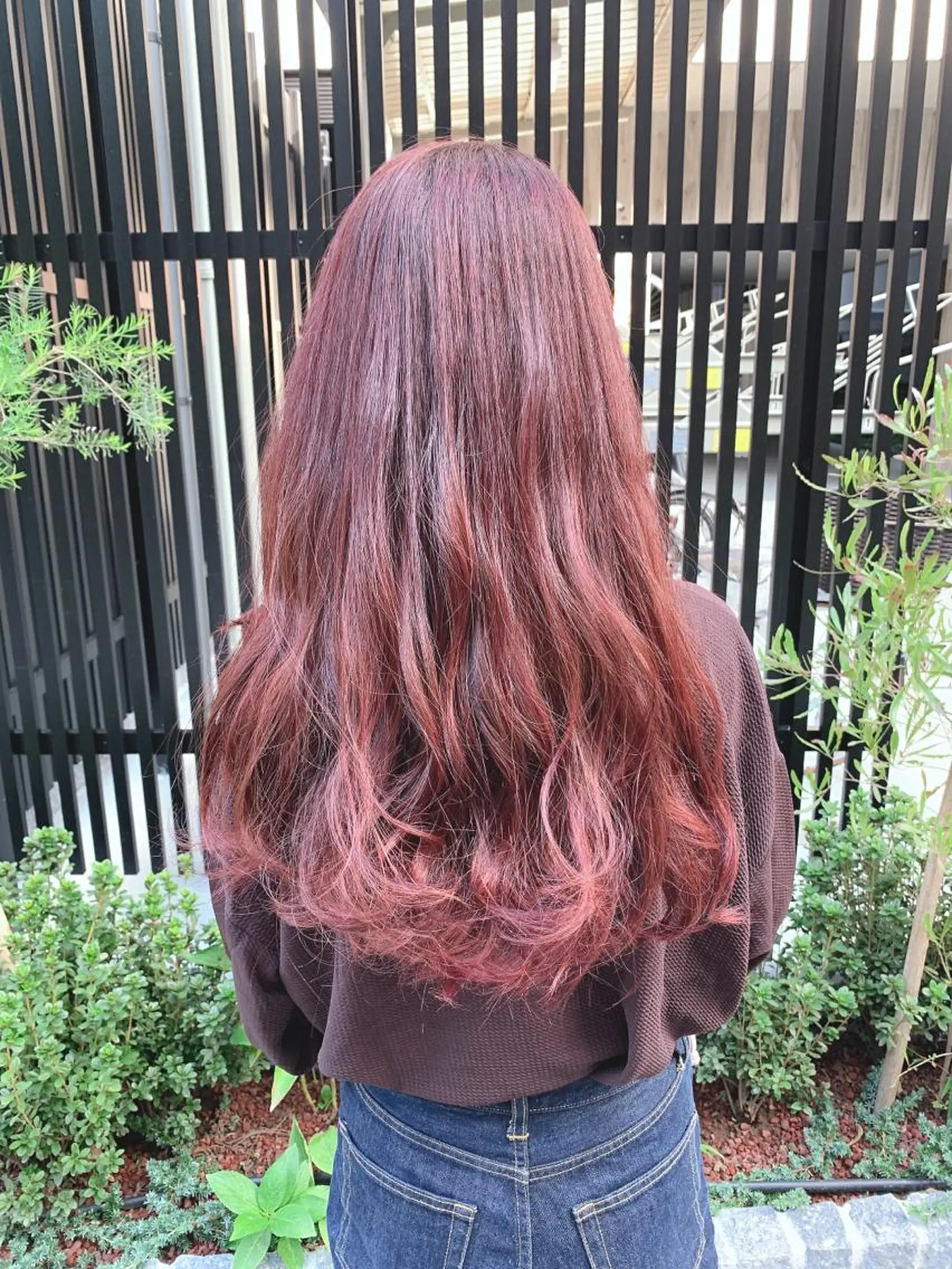 ロング ヘアアレンジ 韓国風🇰🇷うる艶 レイヤー/海青🫧のヘアスタイル
