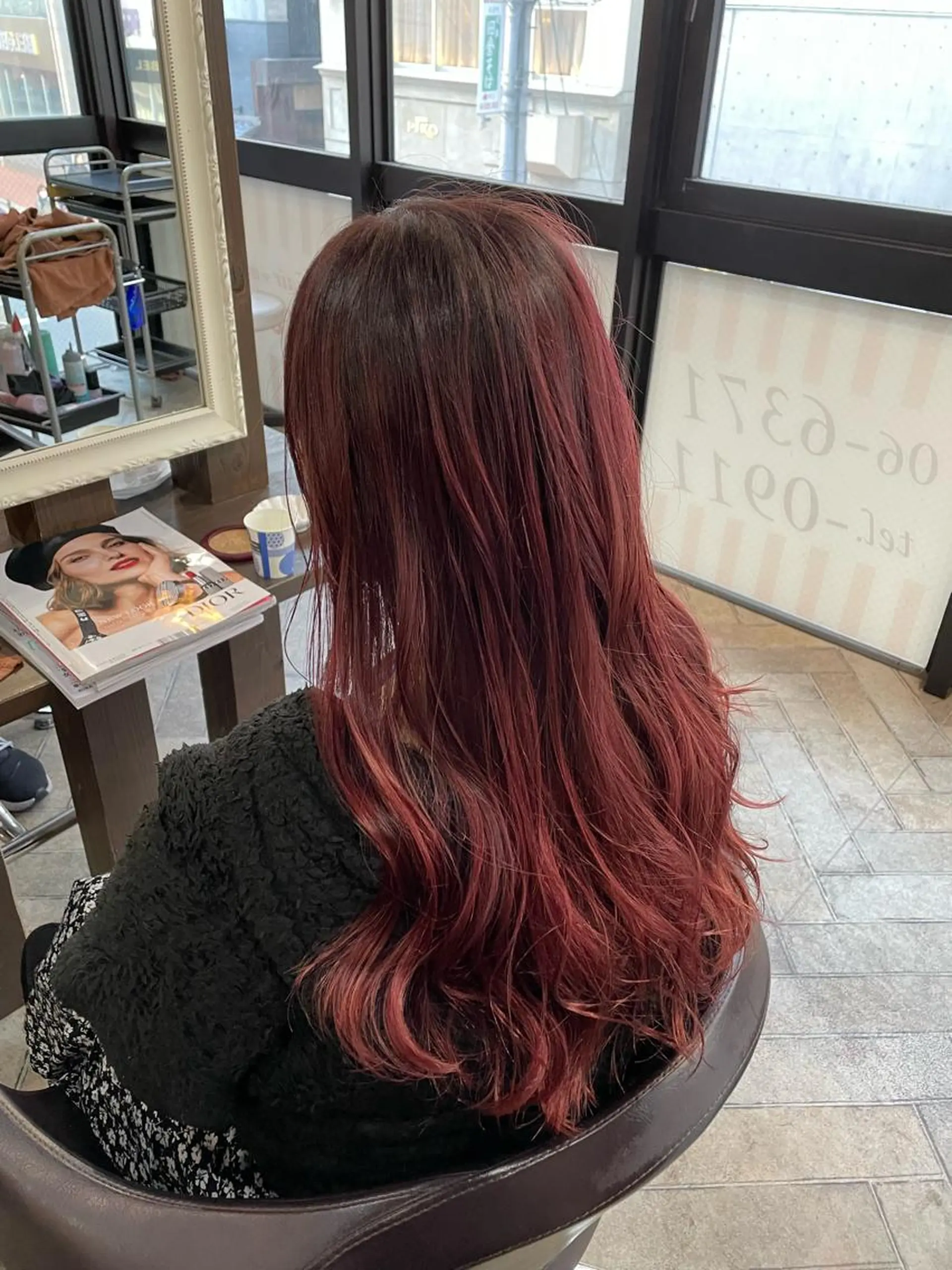 ロング カラー ヘアアレンジ 石山涼太 【monolith】のヘアスタイル