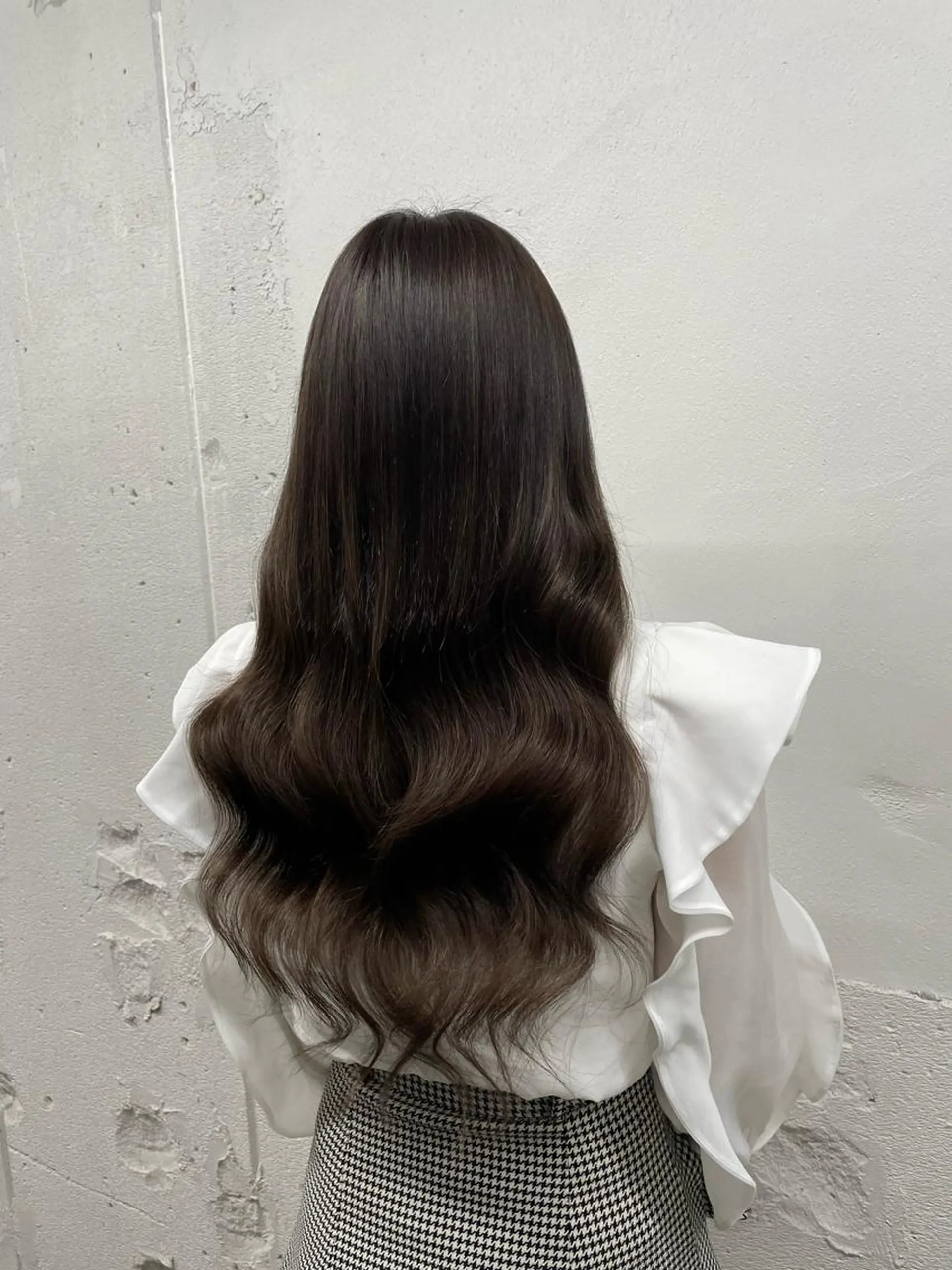 ロング カラー シールエクステ バレイヤージュ ミストバング ダブルカラー  フェイスフレーミング ヘアカラー エクステ 🧡艶髪ちゅるん髪 🫧🧡YUKI❄️のヘアスタイル