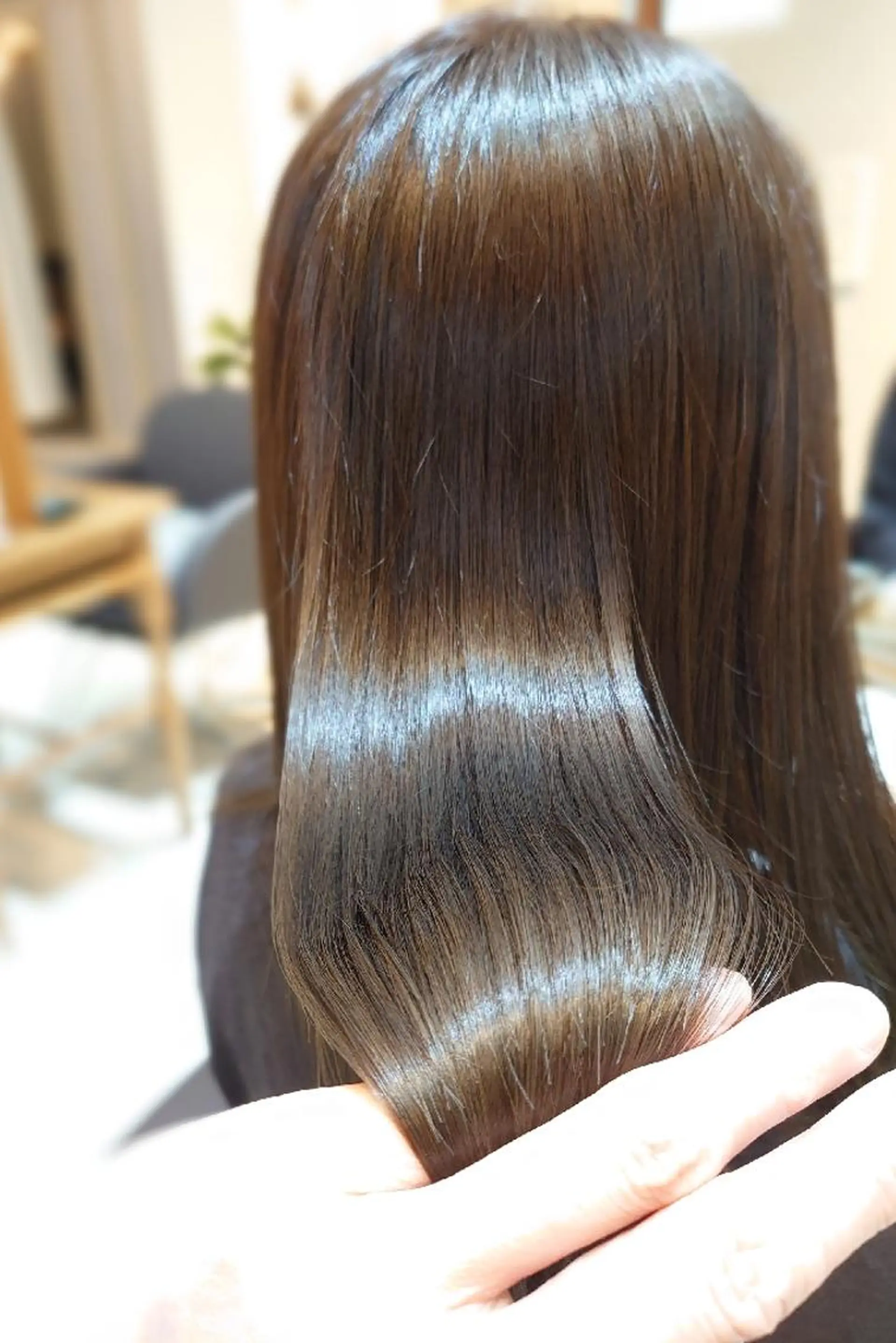 ミディアム カラー ベージュカラー 髪質改善 トリートメント 🐱higajo🐱 比嘉門(ヒガジョウ)のヘアスタイル