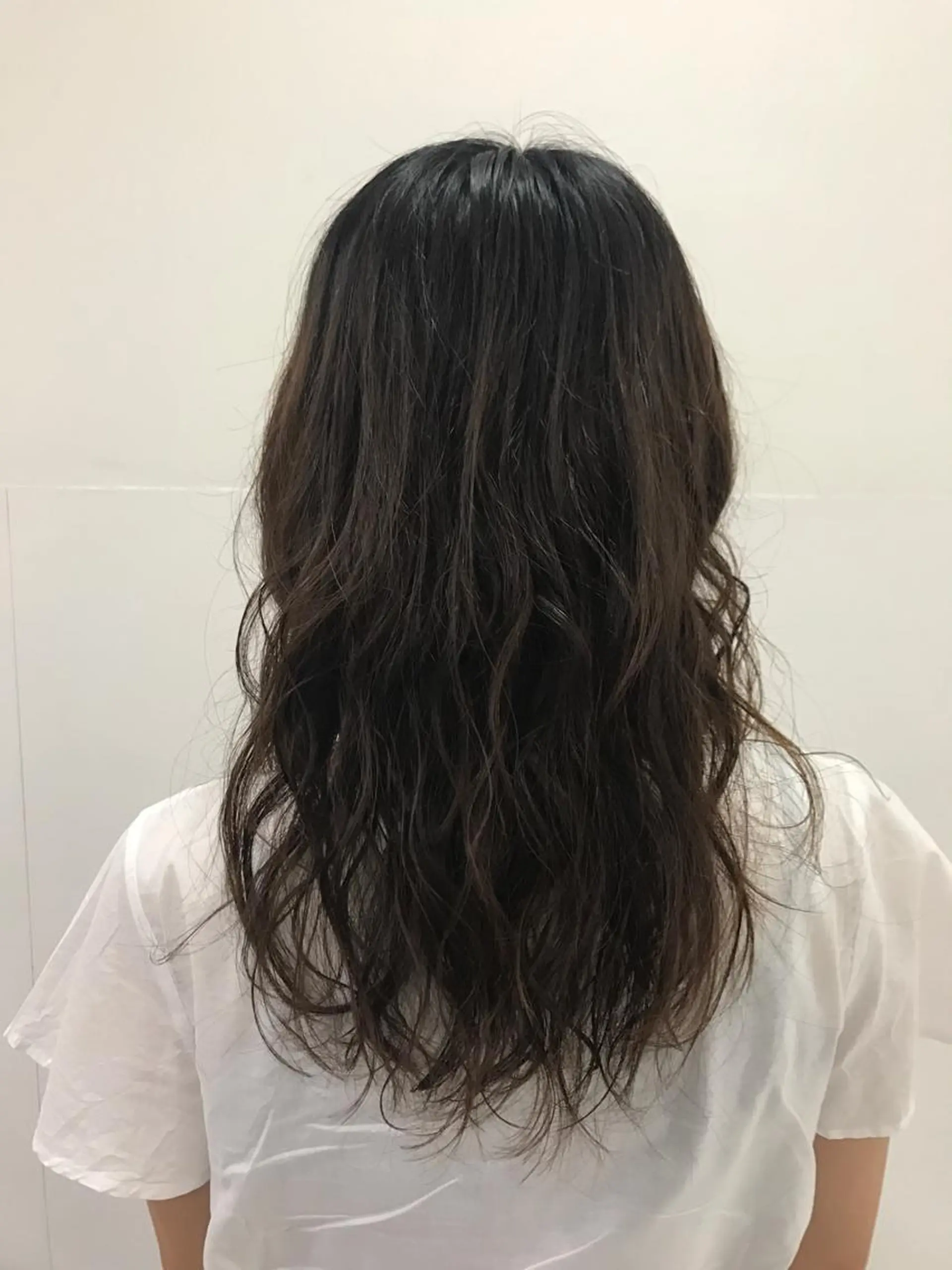 ロング パーマ 大石 さやかのヘアスタイル