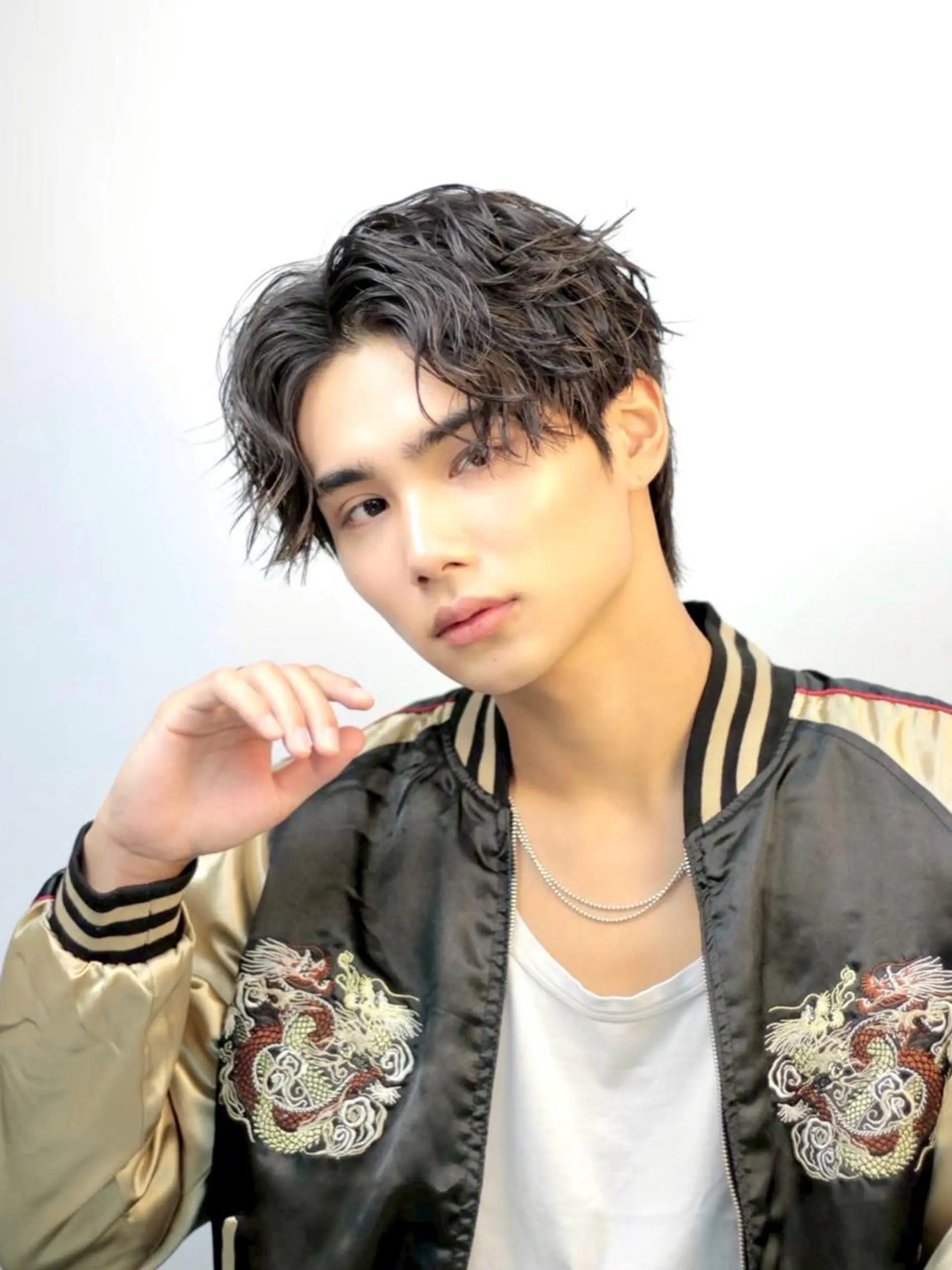 ショート カット ヘアカラー トリートメント ヘッドスパ ヘアセット ✨【公式】渋谷メンズ サロン BLUCK✨のヘアスタイル