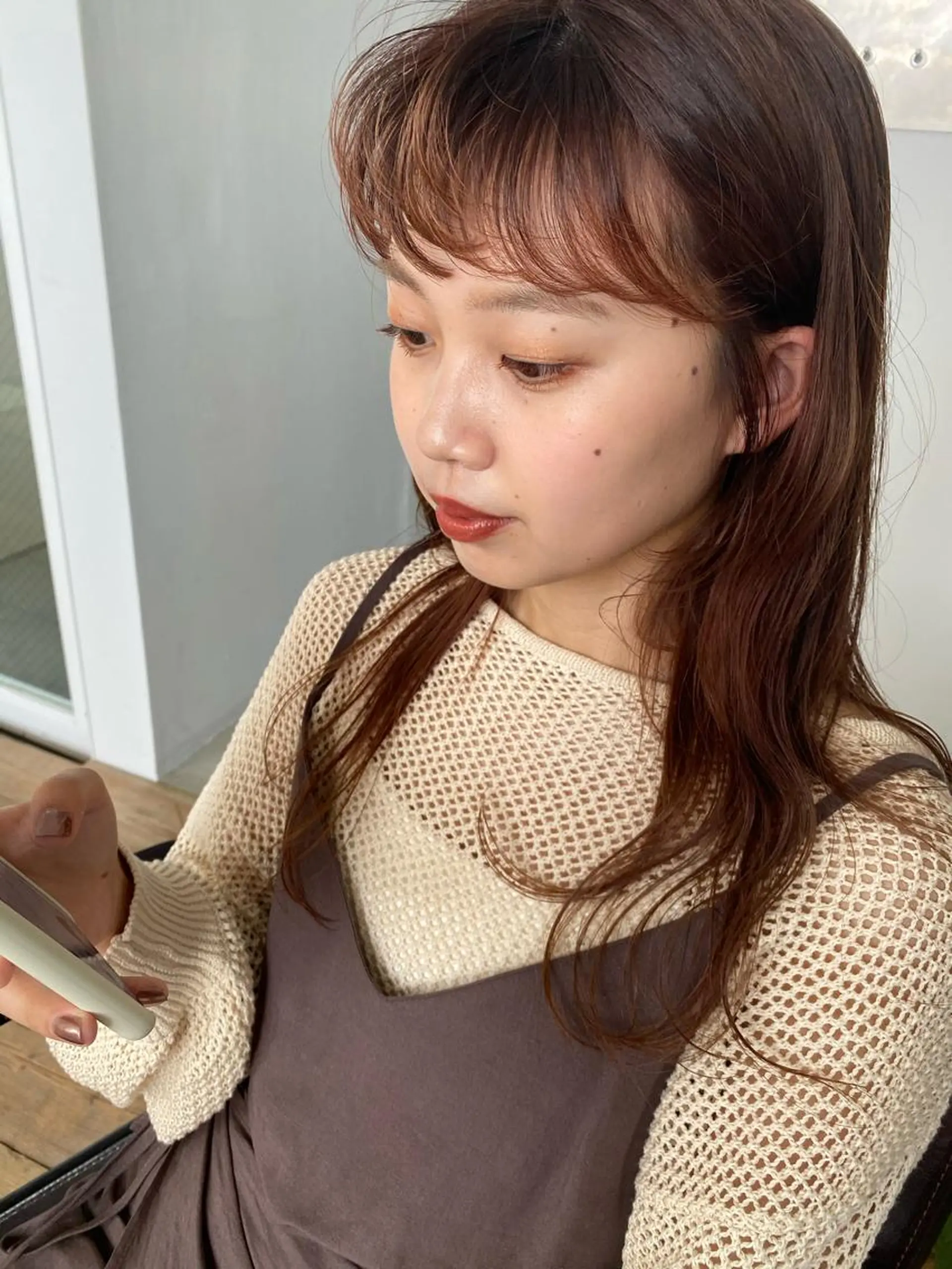 ロング みつはし さおりのヘアスタイル