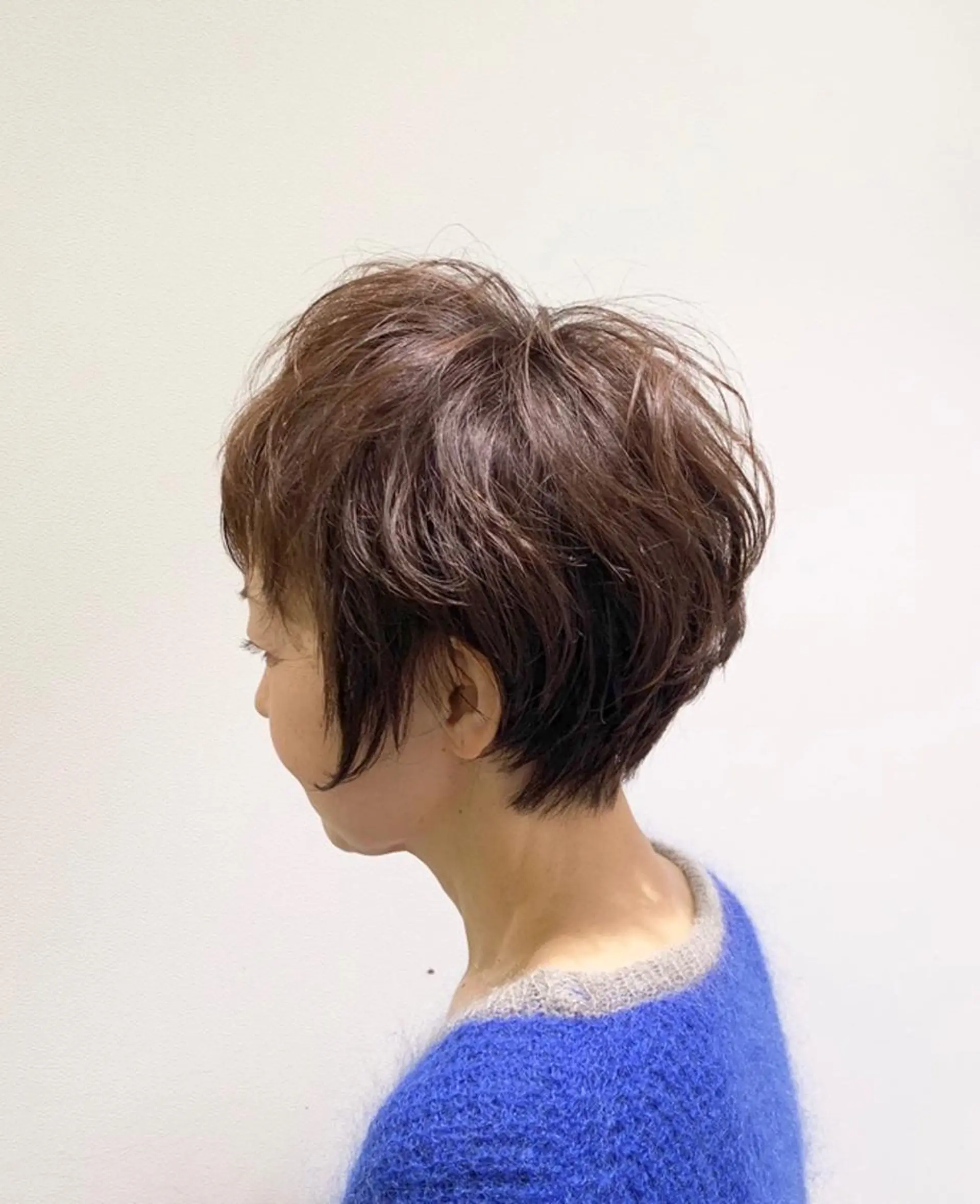 ショート ショート、ボブ/ 川鍋薫のヘアスタイル