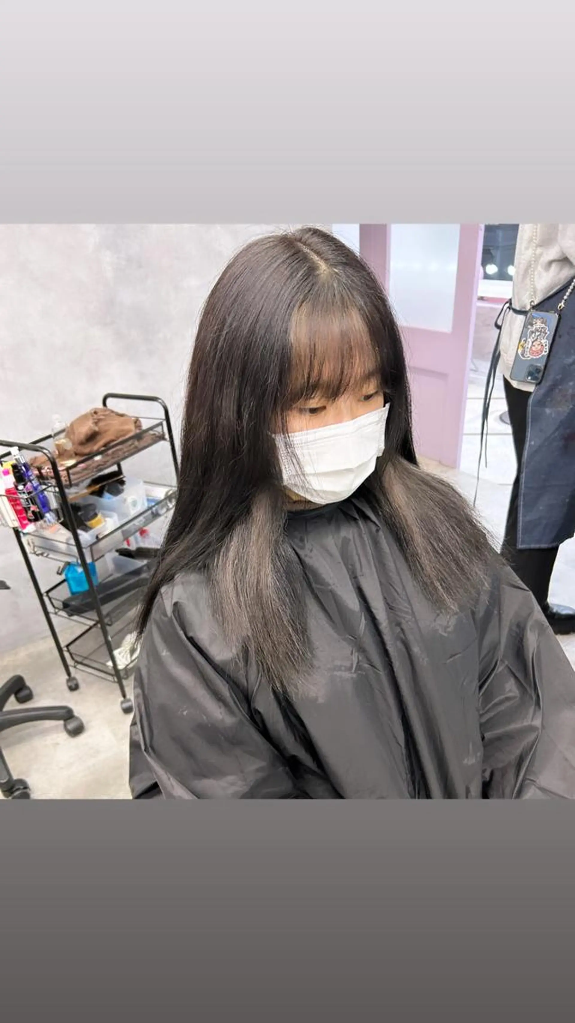 ミディアム 縮毛矯正・髪質改善 特化 出納 直起のヘアスタイル