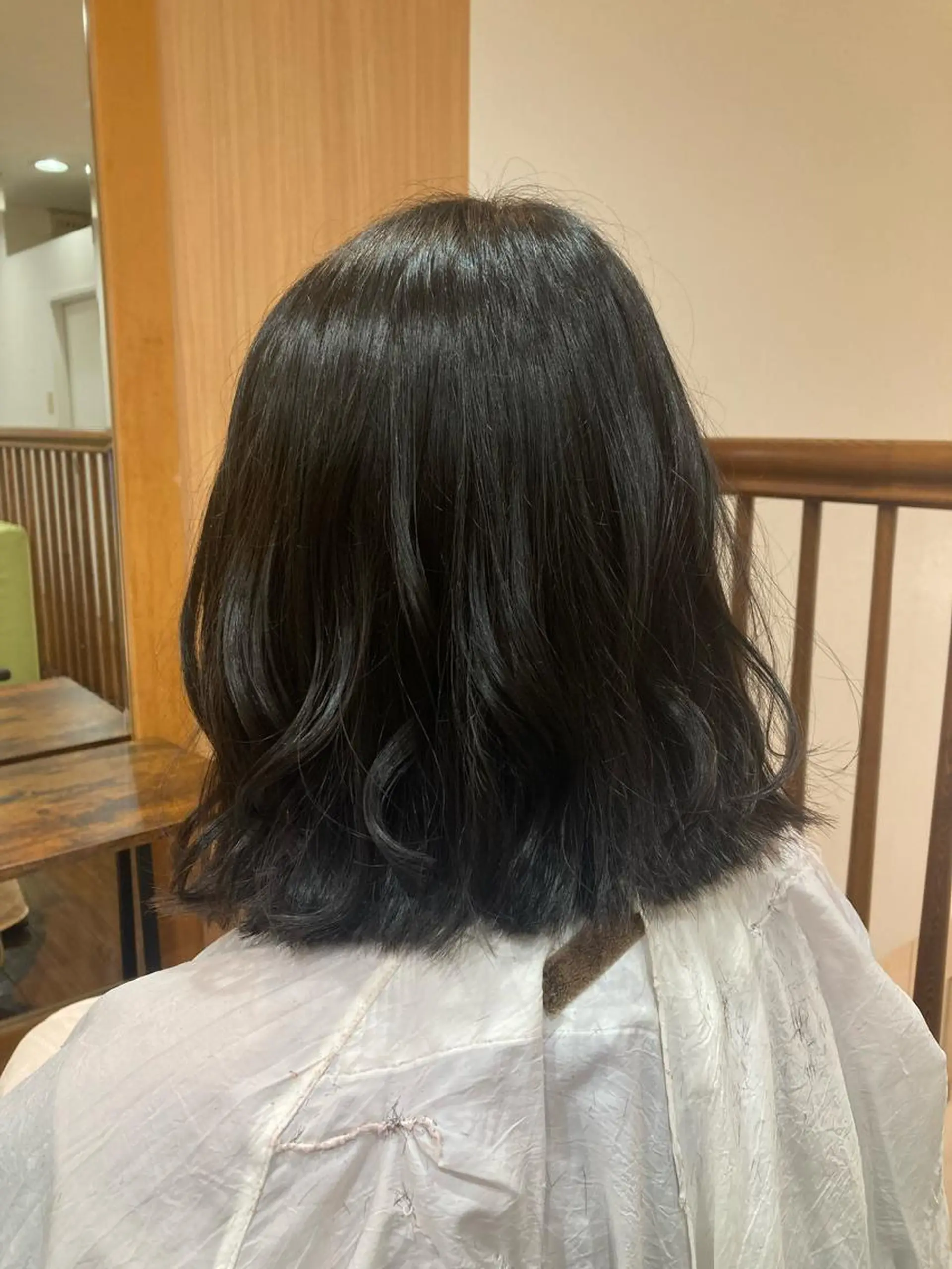 ミディアム 髪質改善カラー 縮毛矯正🤍辻桃加のヘアスタイル