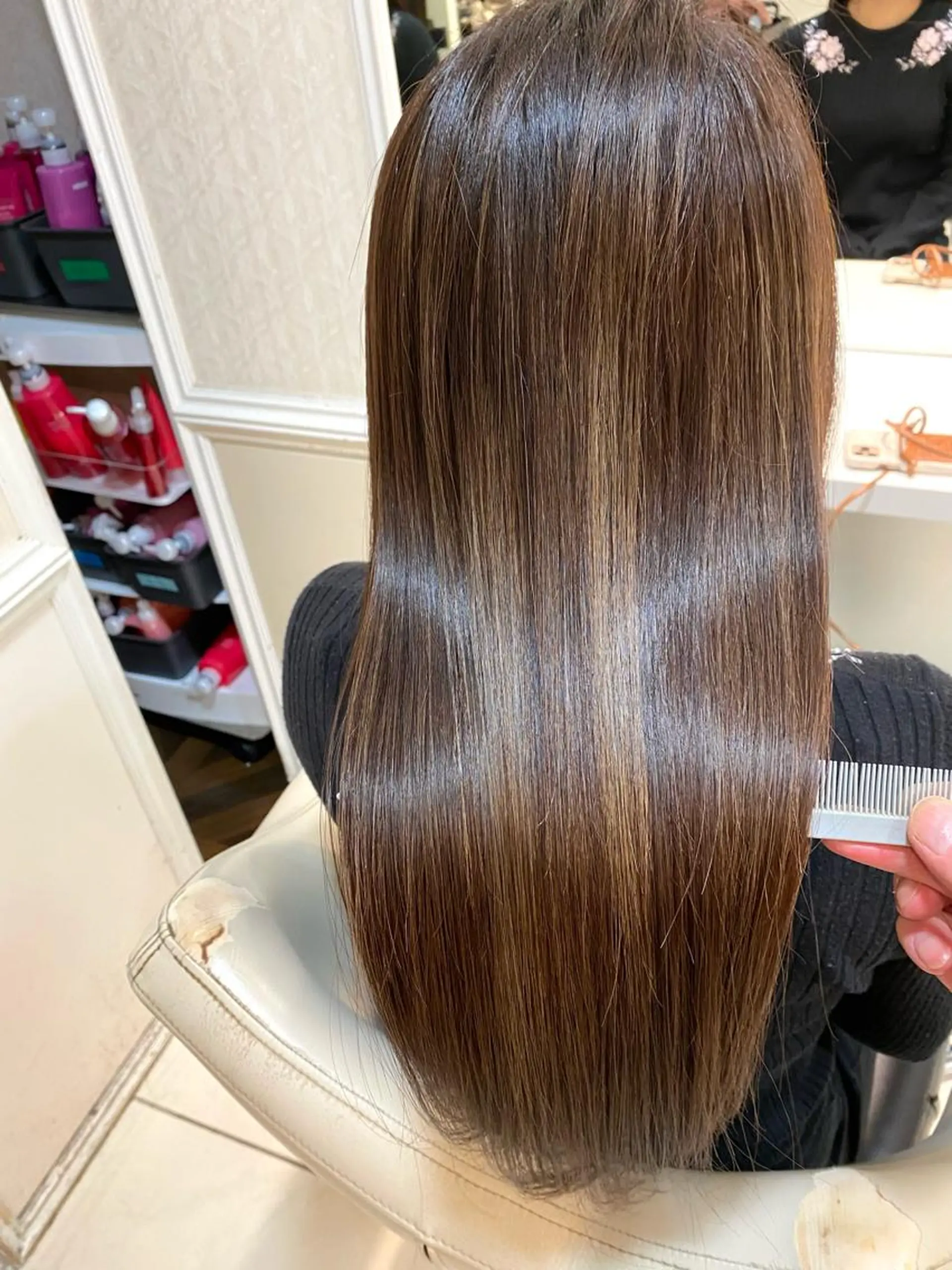 ロング カット トリートメント 💎髪質改善/縮毛矯 正特化💎鈴木一寿のヘアスタイル