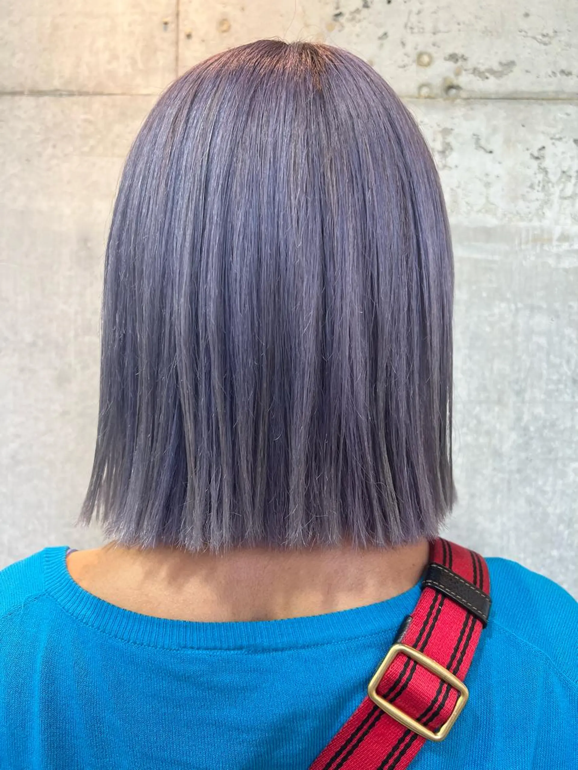 ミディアム カラー ヘアカラー トリートメント mana .のヘアスタイル