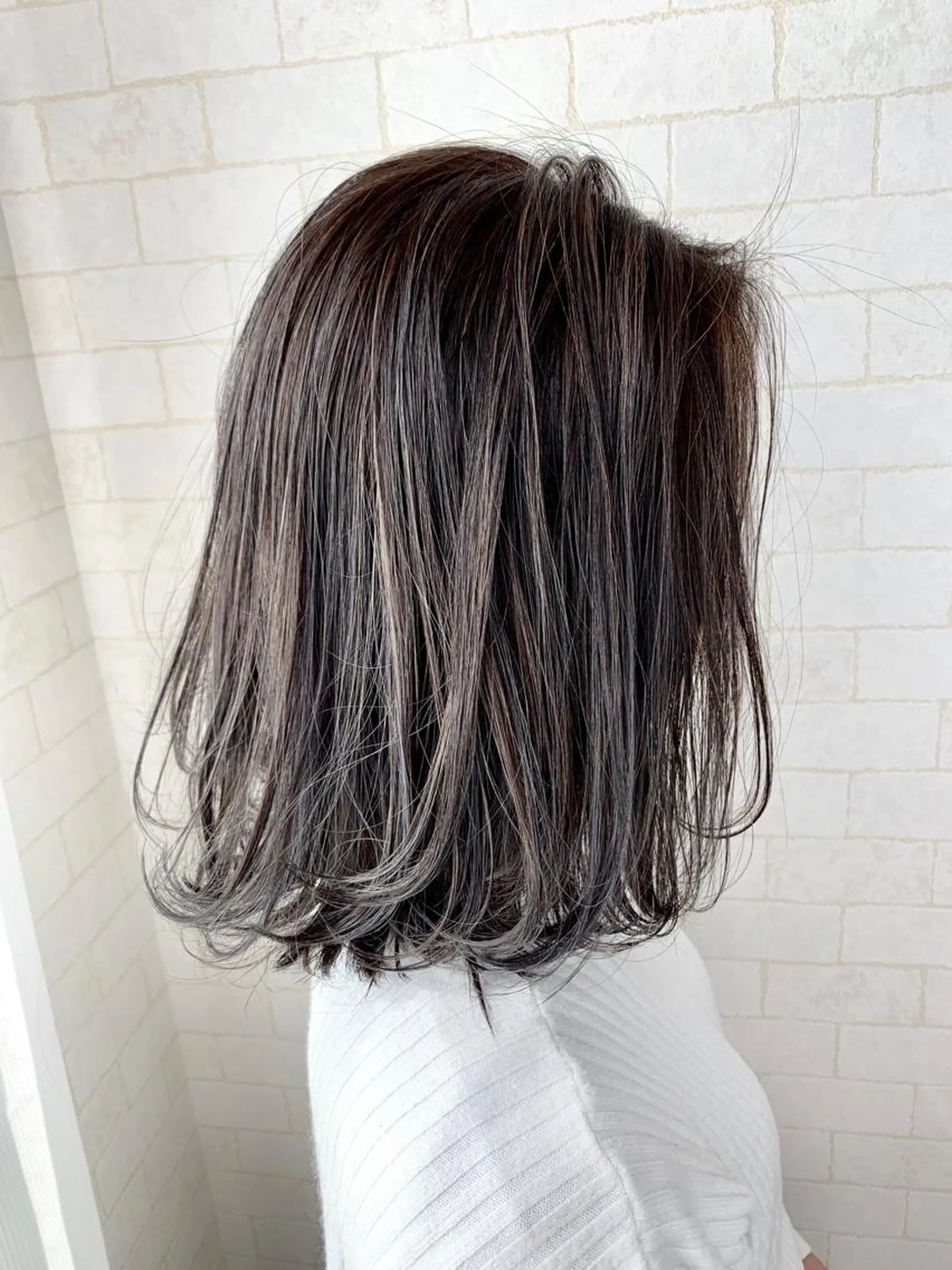 ミディアム 神野 雅樹のヘアスタイル