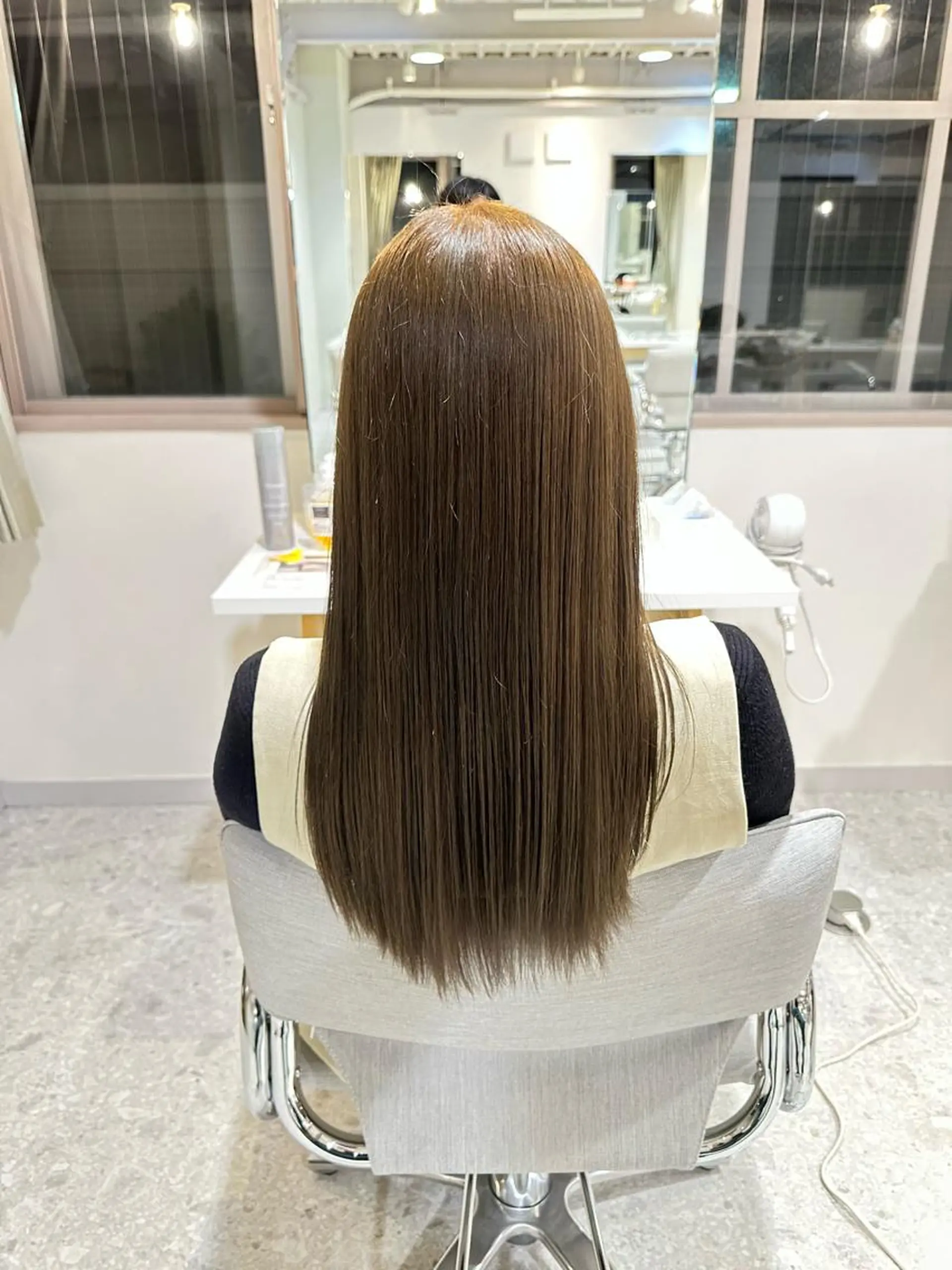 ロング カラー 馬渕 拓海のヘアスタイル