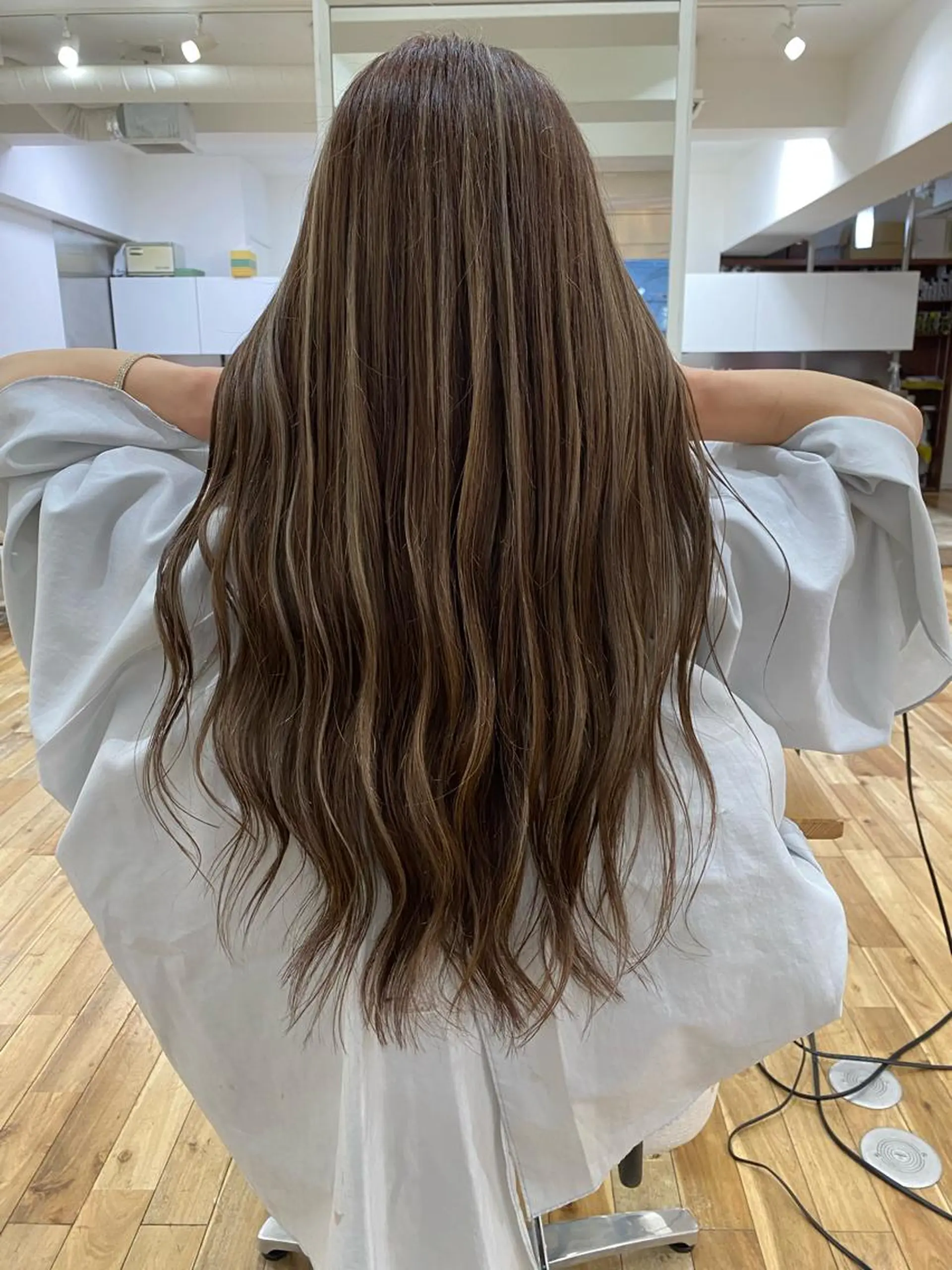 ロング カラー ヘアアレンジ 久米 治仁のヘアスタイル