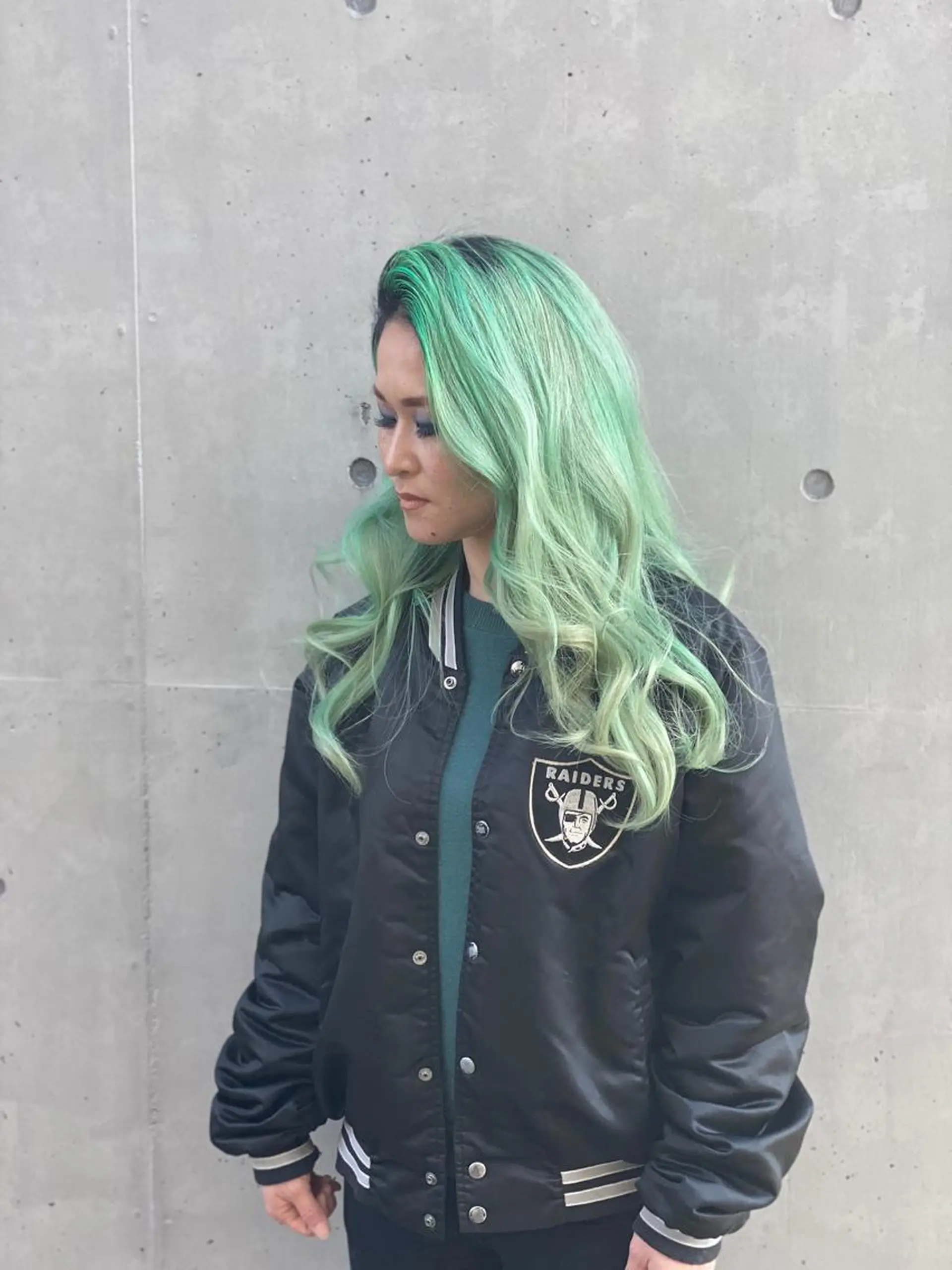 ロング カラー パーマ ヘアアレンジ メンズ キッズ ネイル マツエク・マツパ 中元 淳のヘアスタイル