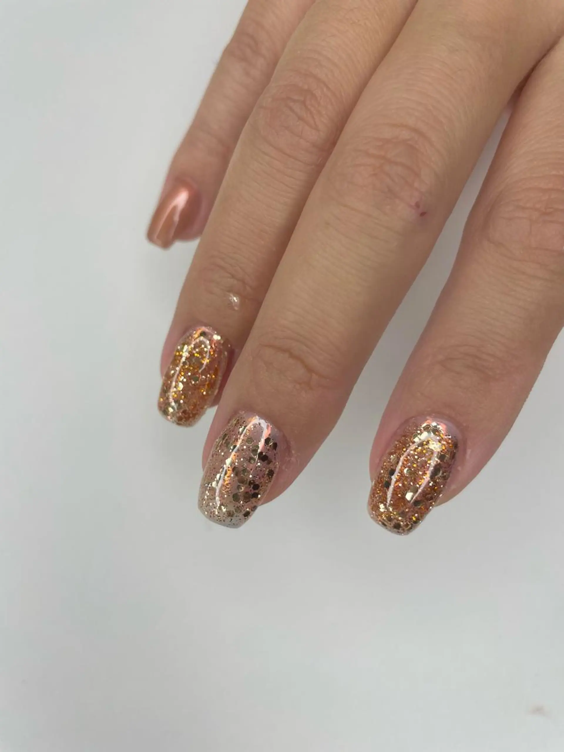 ネイル キラキラネイル ラメ(グリッター) 冬ネイル クリスマス Ri-e's nailのネイルデザイン