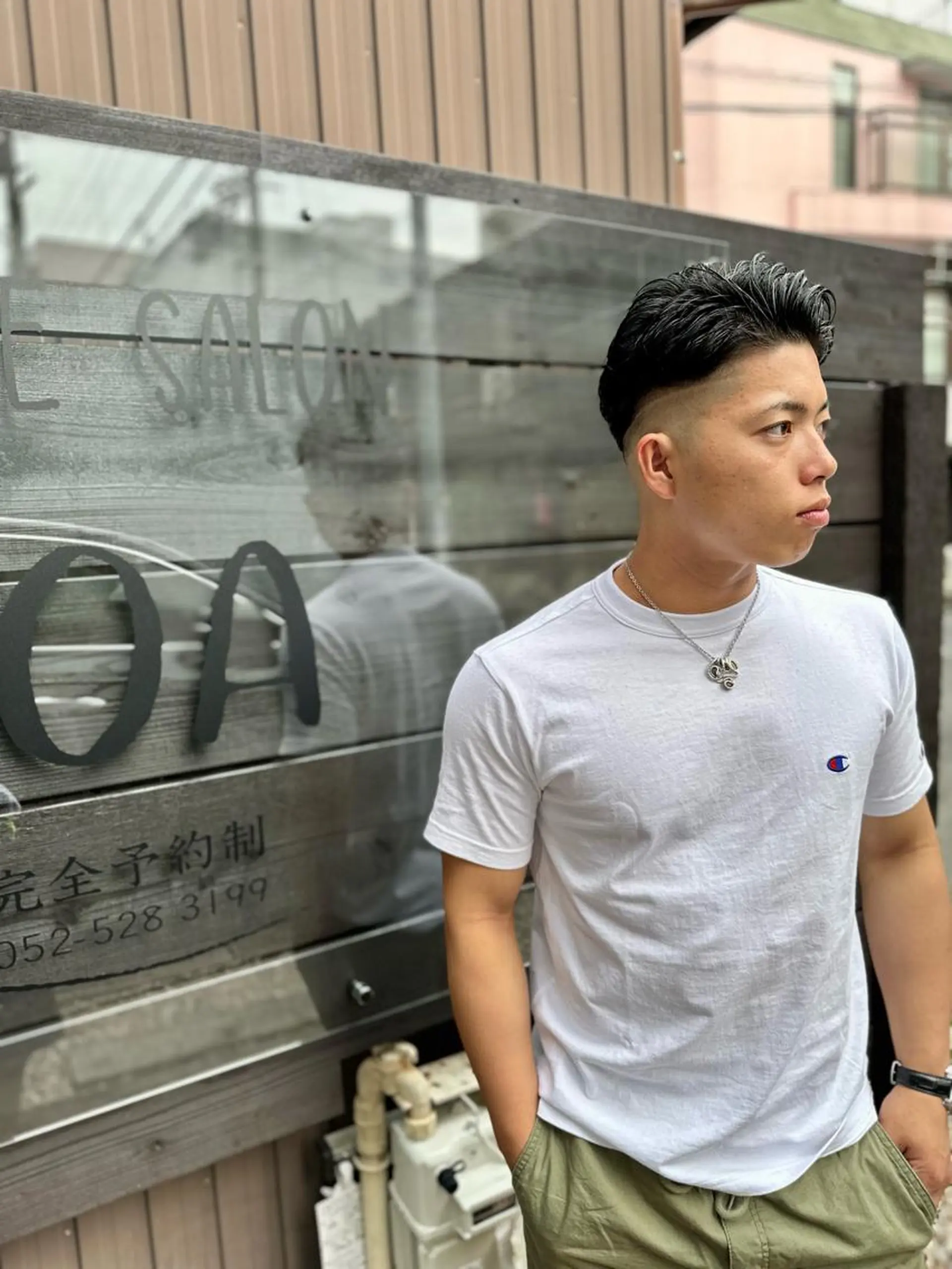 ショート メンズ カット パーマPrivate SalonNoa名駅のヘアスタイル
